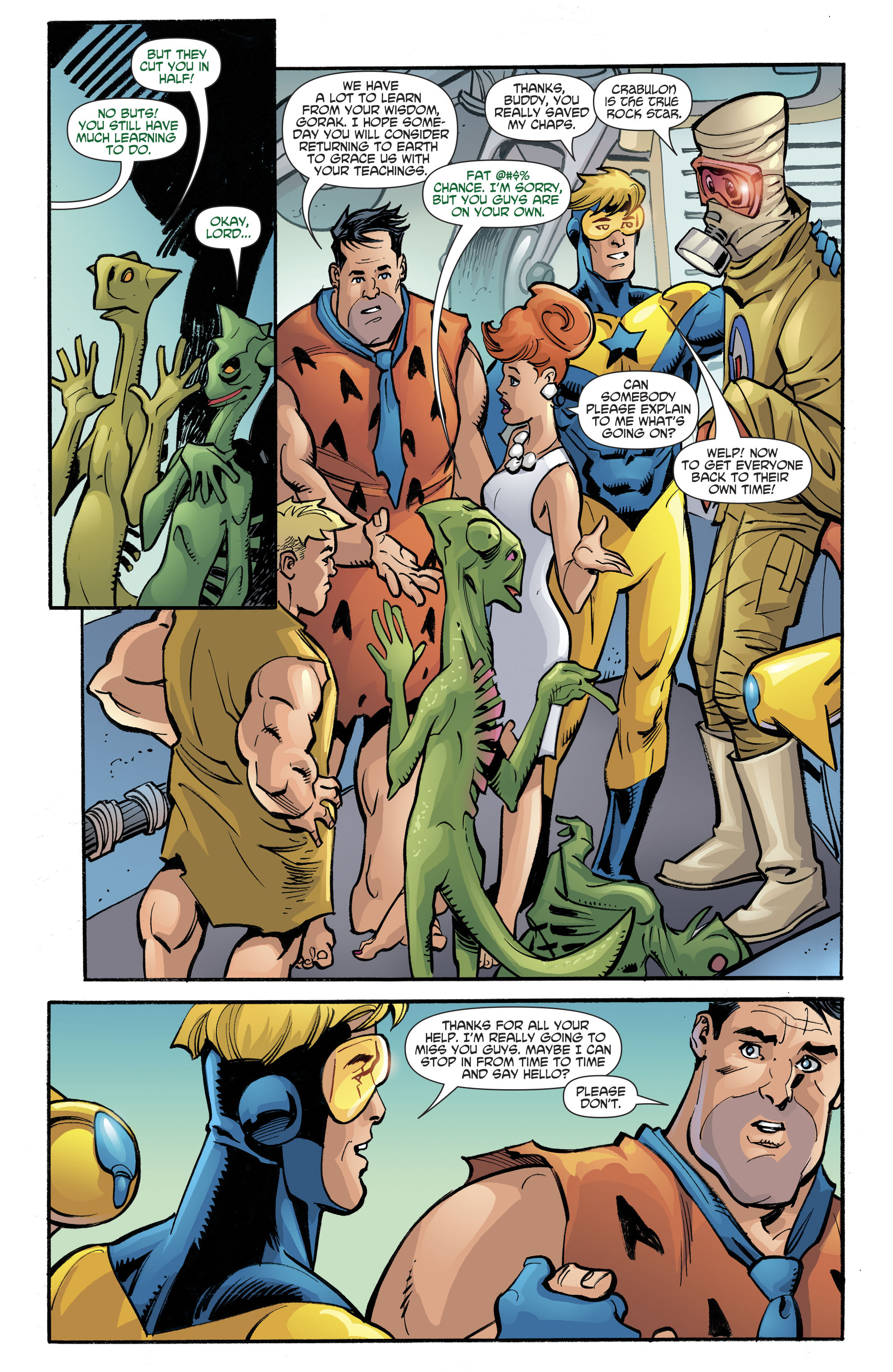 Booster Gold/The Flintstones Special (2017) issue 1 - Page 29