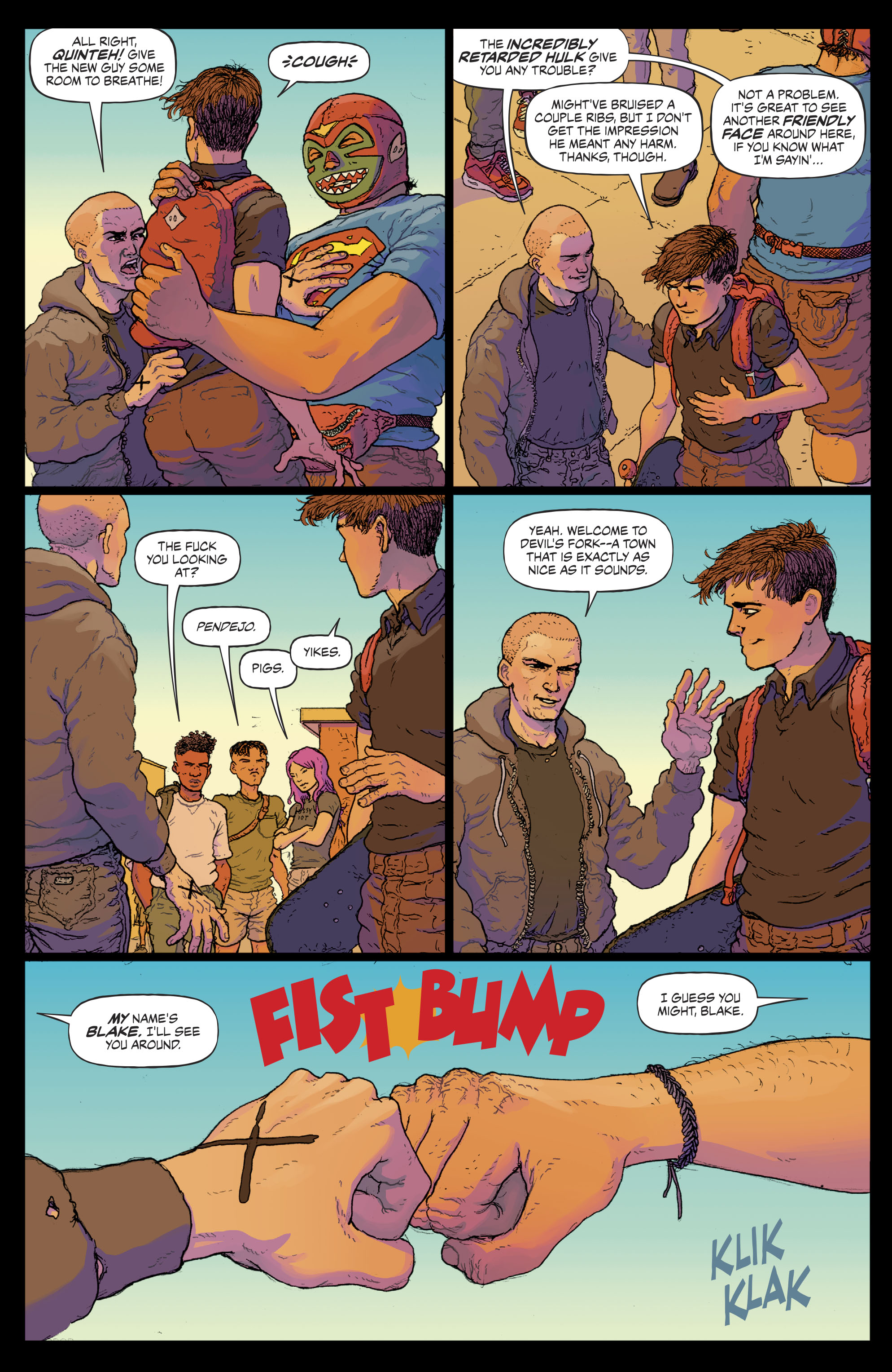 Border Town (2018-) issue 1 - Page 9