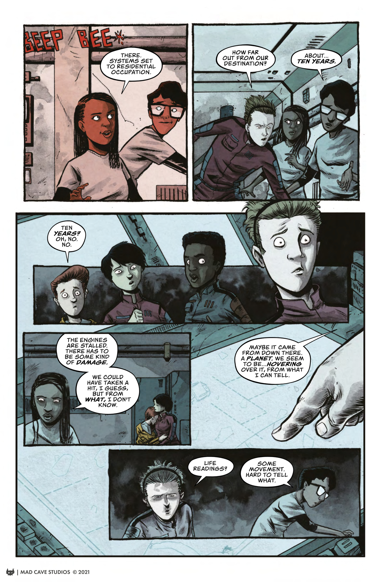 <{ $series->title }} issue 1 - Page 6