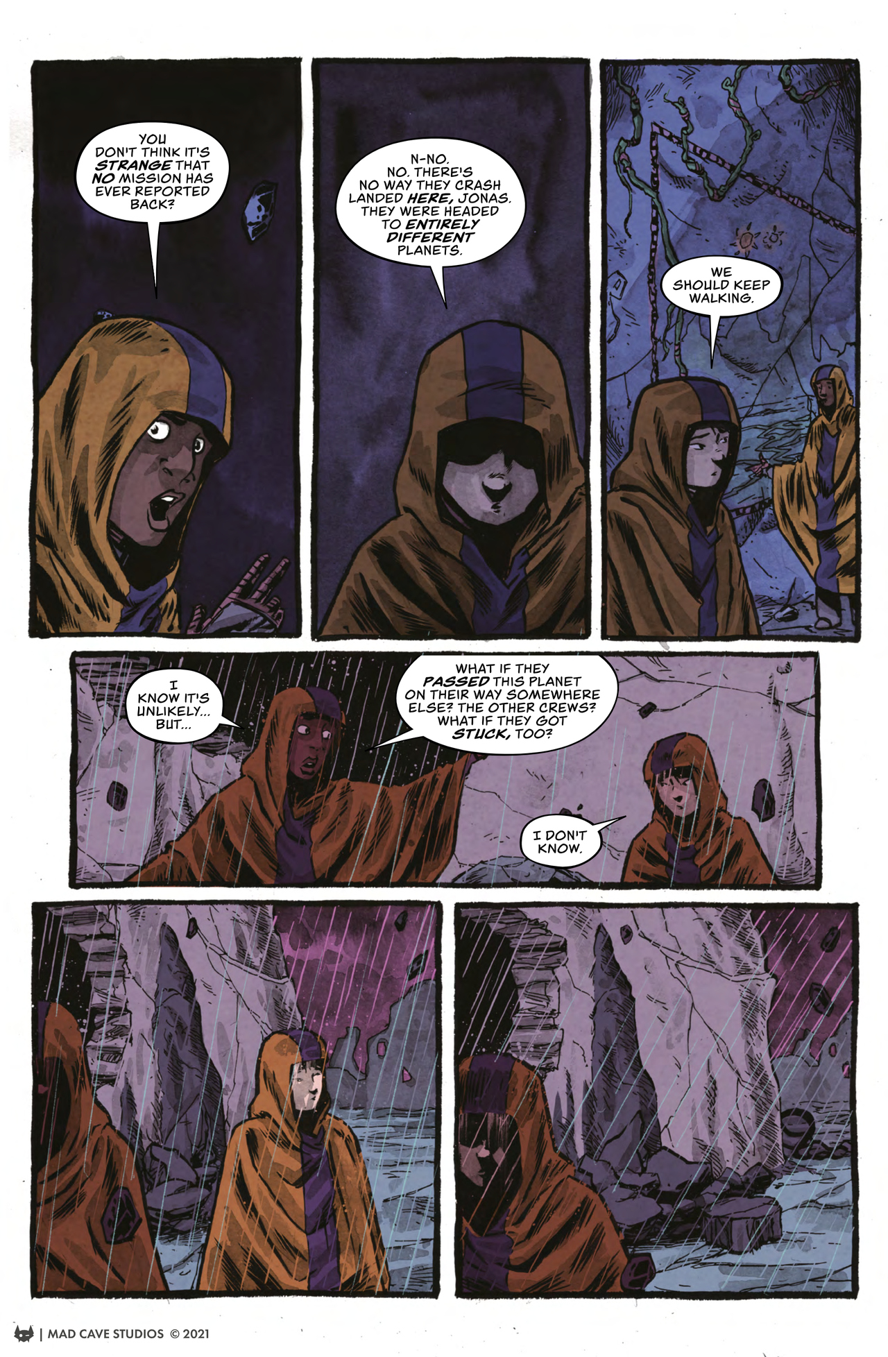 <{ $series->title }} issue 3 - Page 9