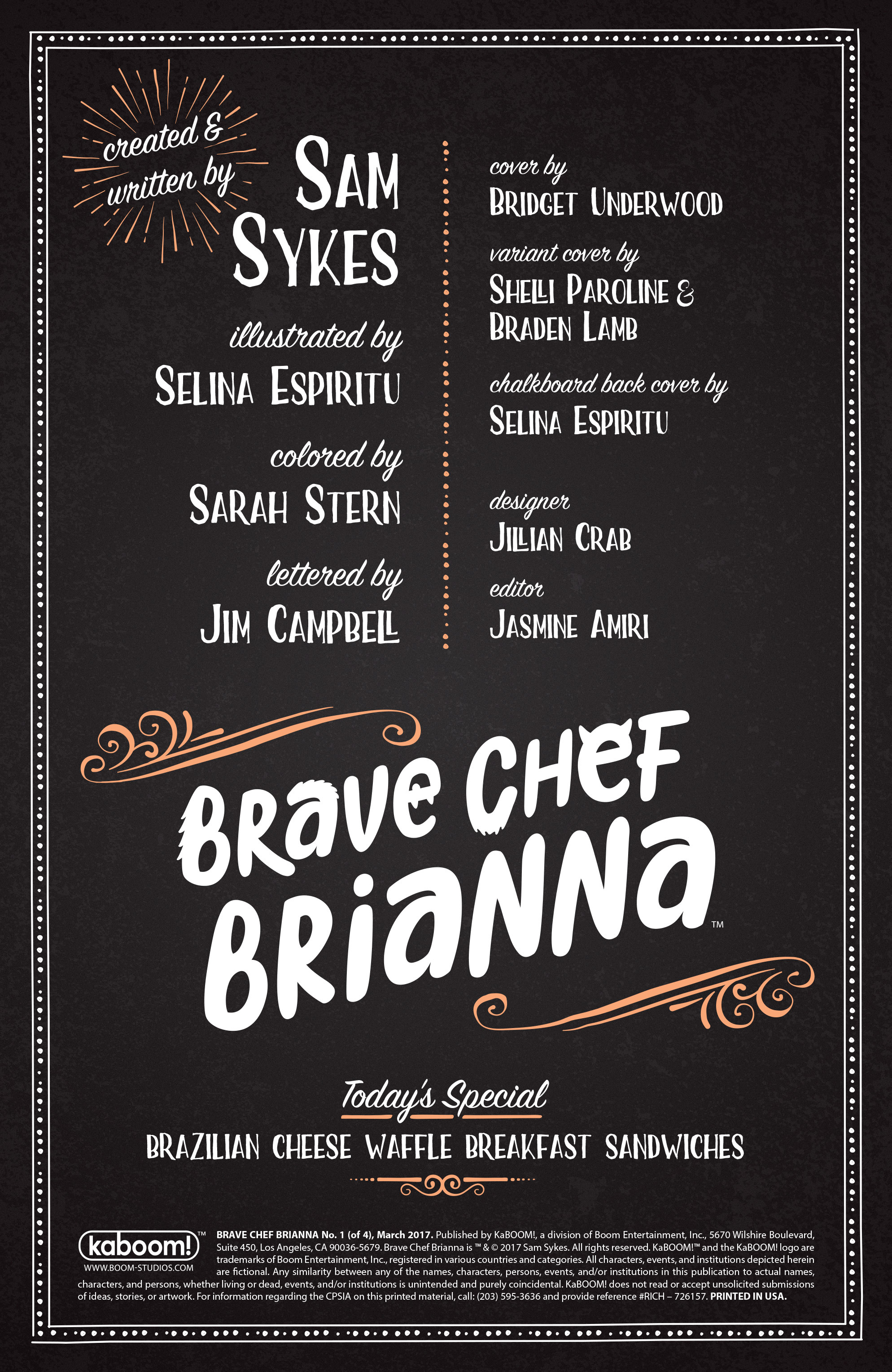 Brave Chef Brianna (2017): Chapter 1 - Page 2