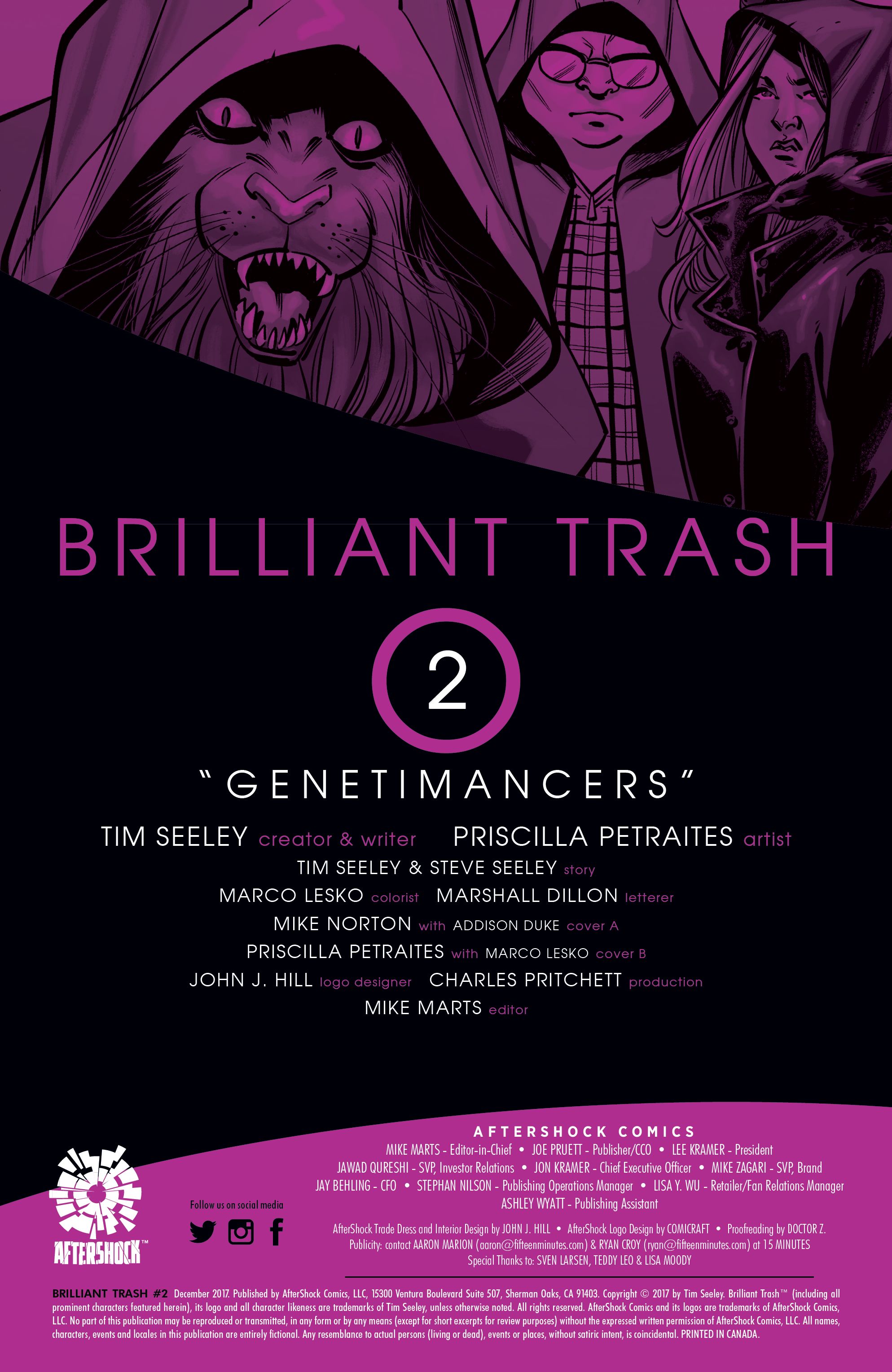 Brilliant Trash (2017) issue 2 - Page 2