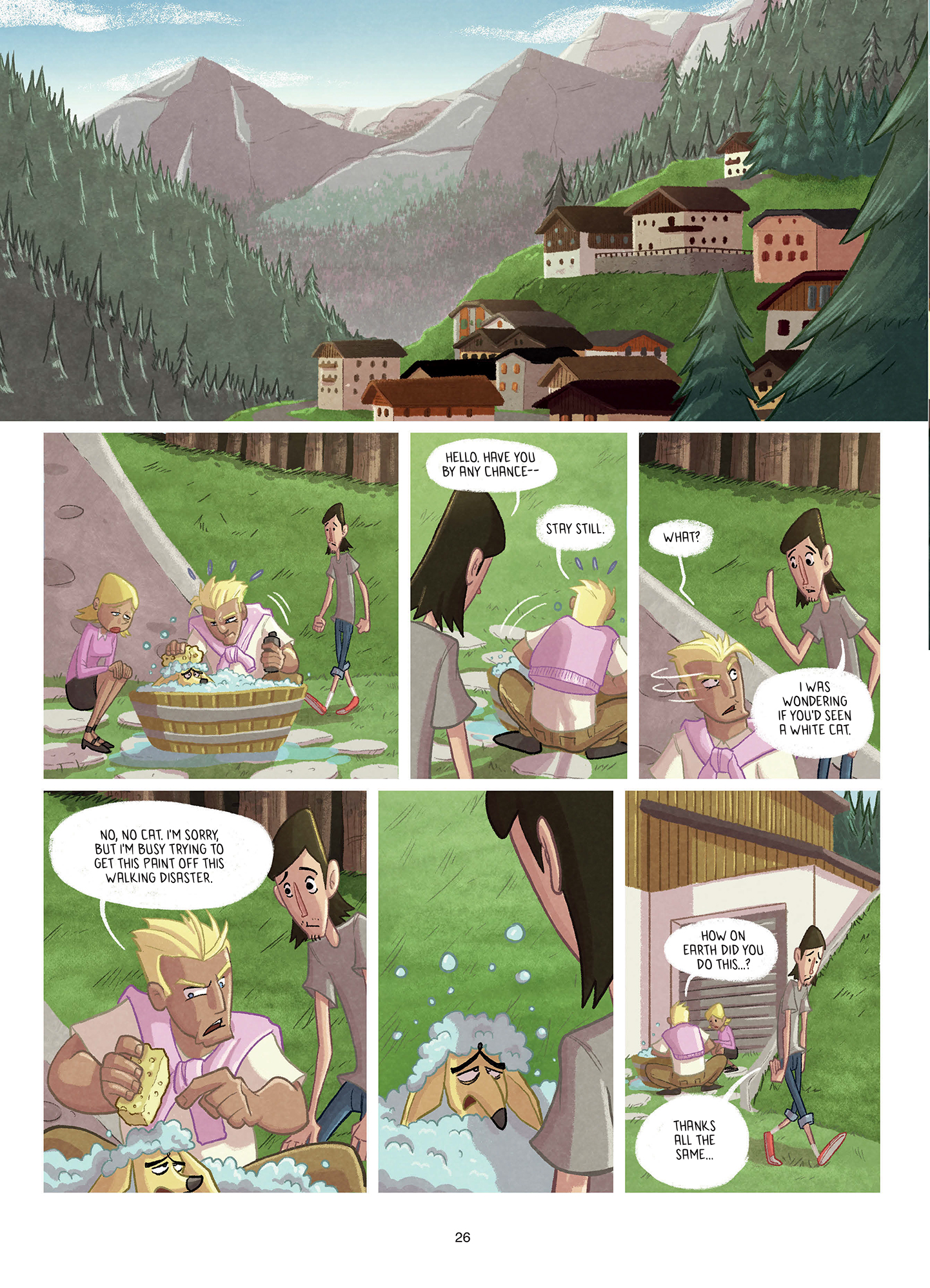 <{ $series->title }} issue 1 - Page 28