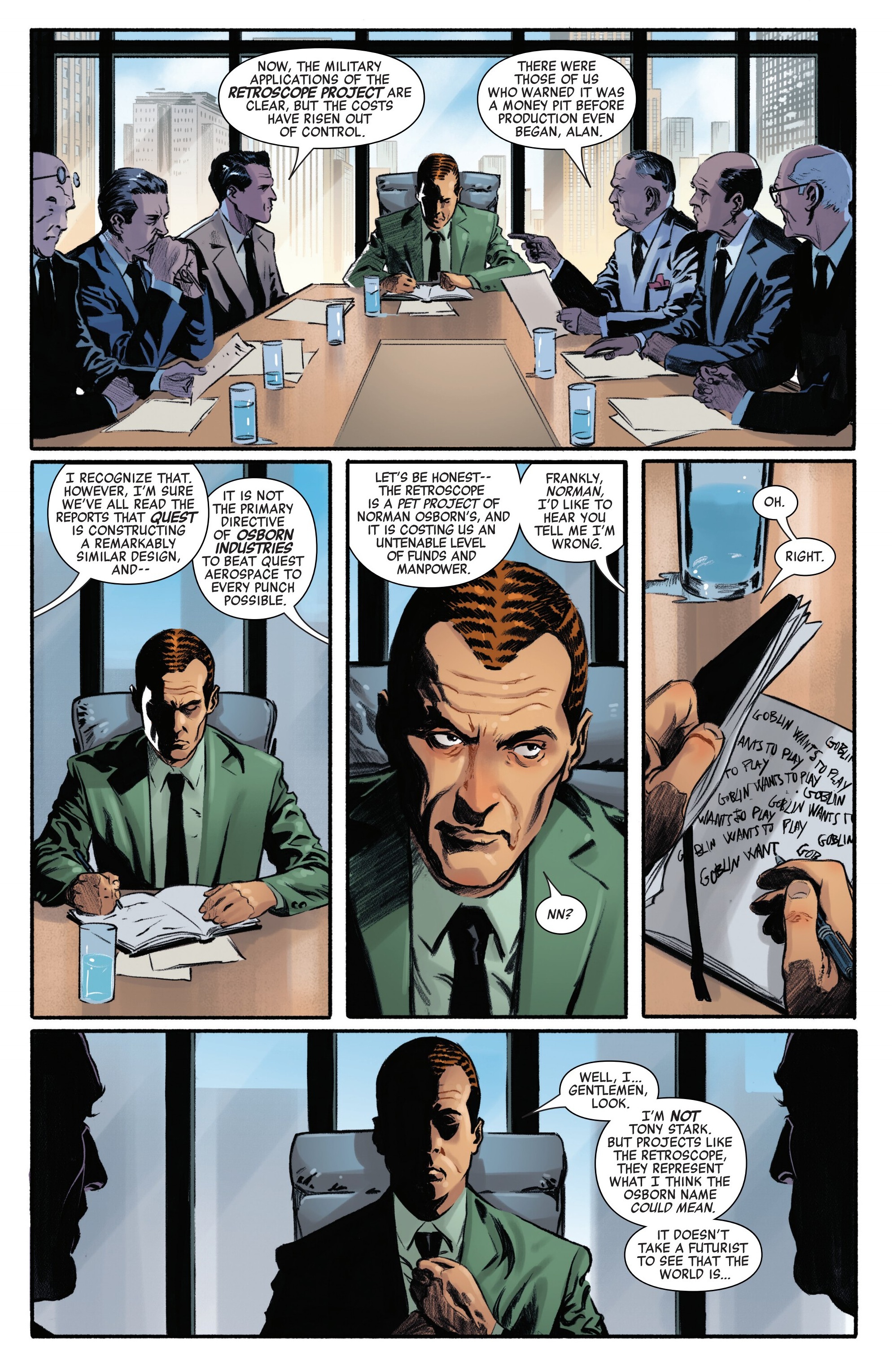 Bring on the Bad Guys: Green Goblin (2025-): Chapter 1 - Page 7