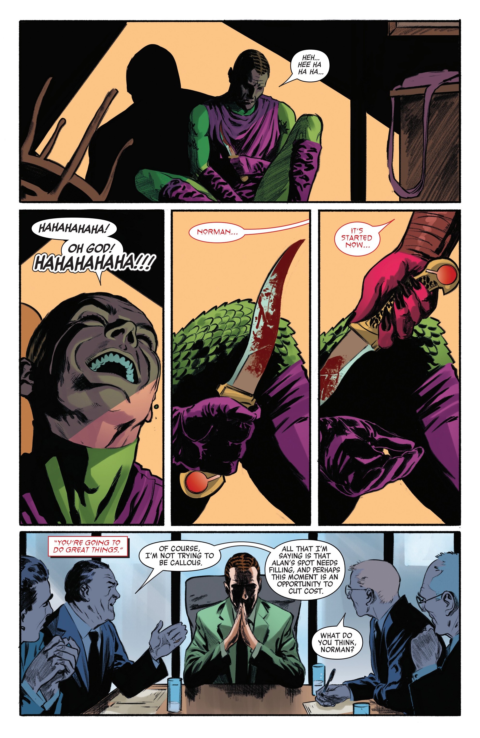 Bring on the Bad Guys: Green Goblin (2025-): Chapter 1 - Page 22