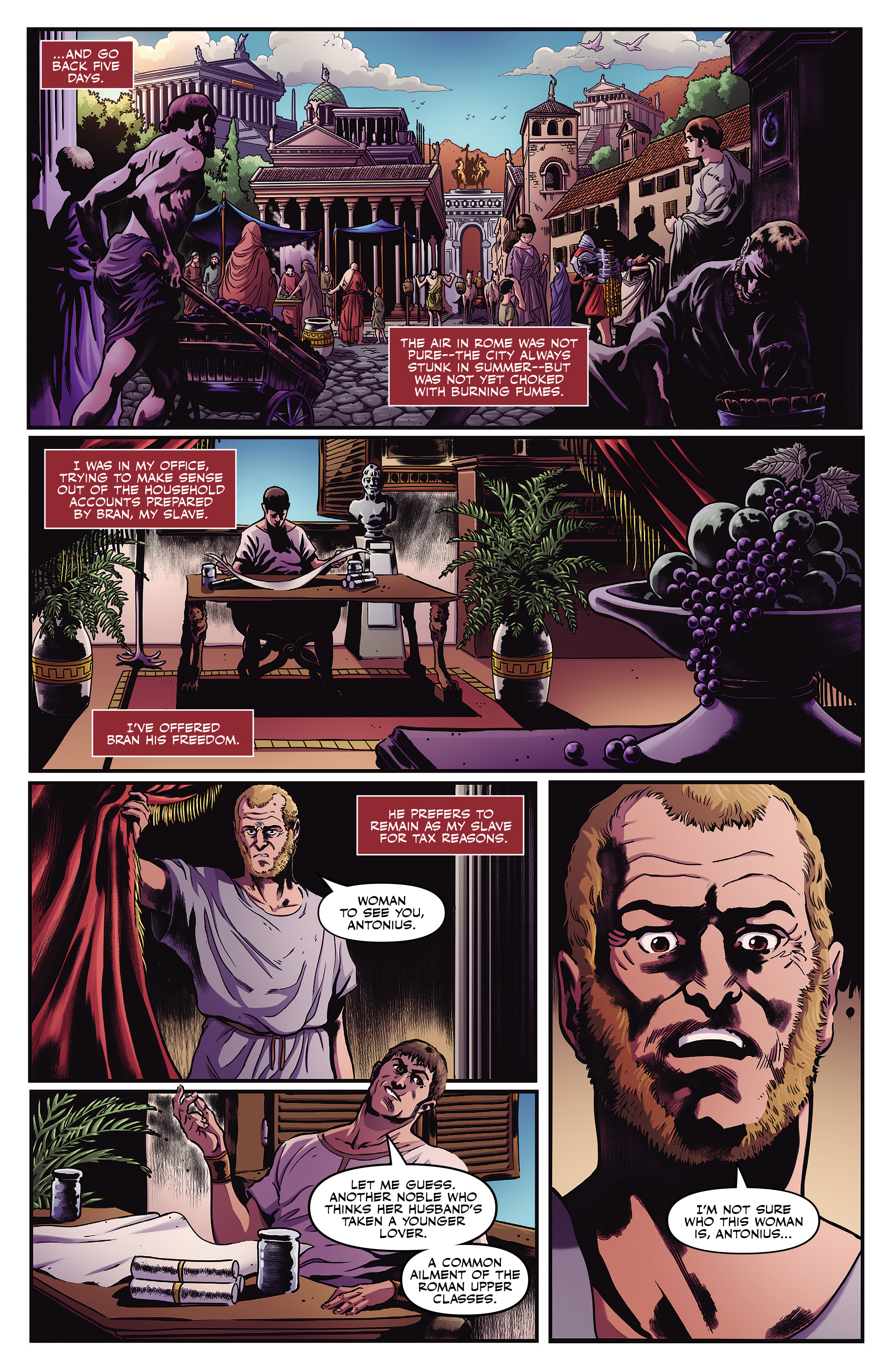 Britannia: Great Fire of Rome (2024-) issue 1 - Page 6