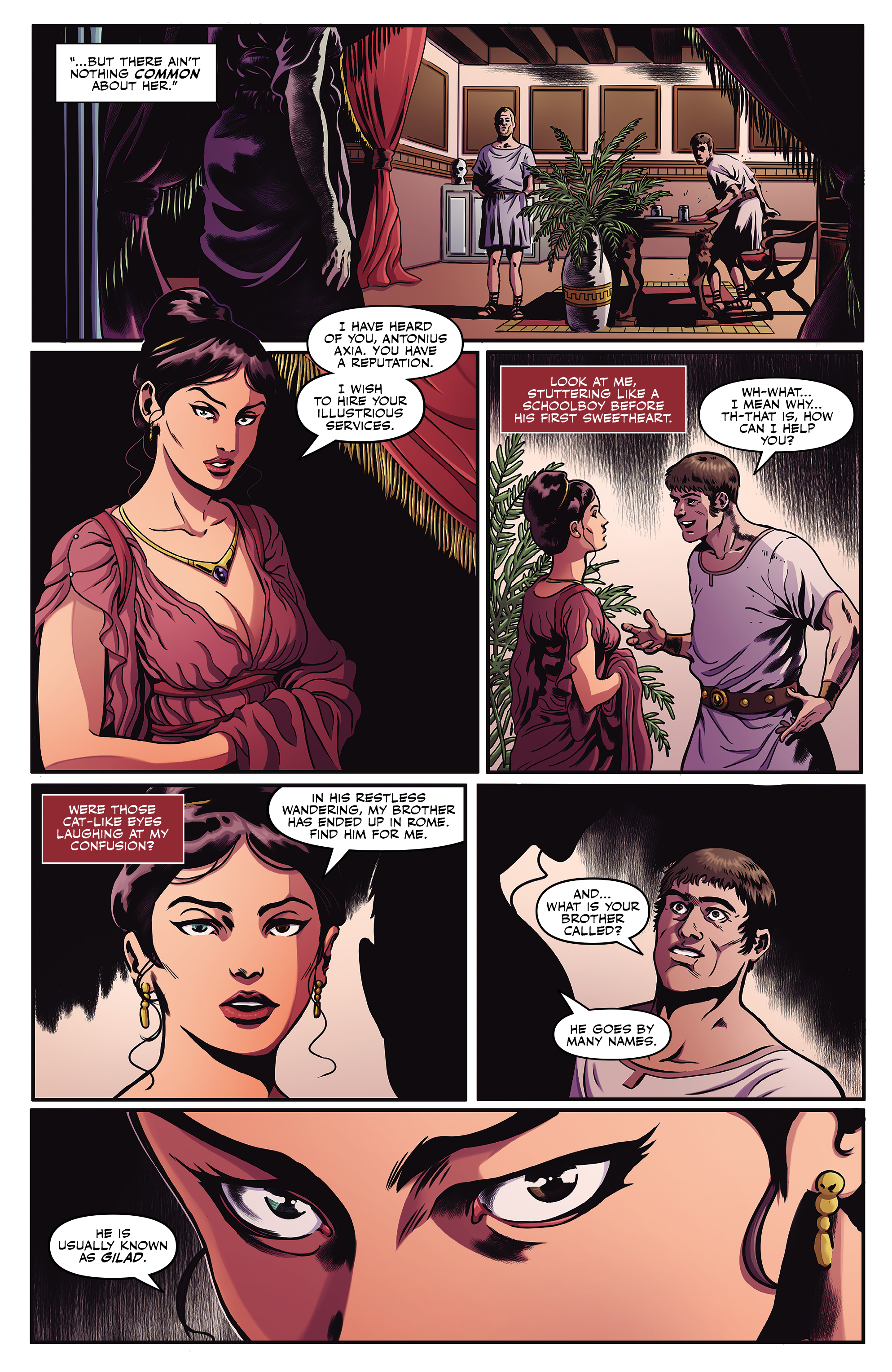 Britannia: Great Fire of Rome (2024-) issue 1 - Page 7