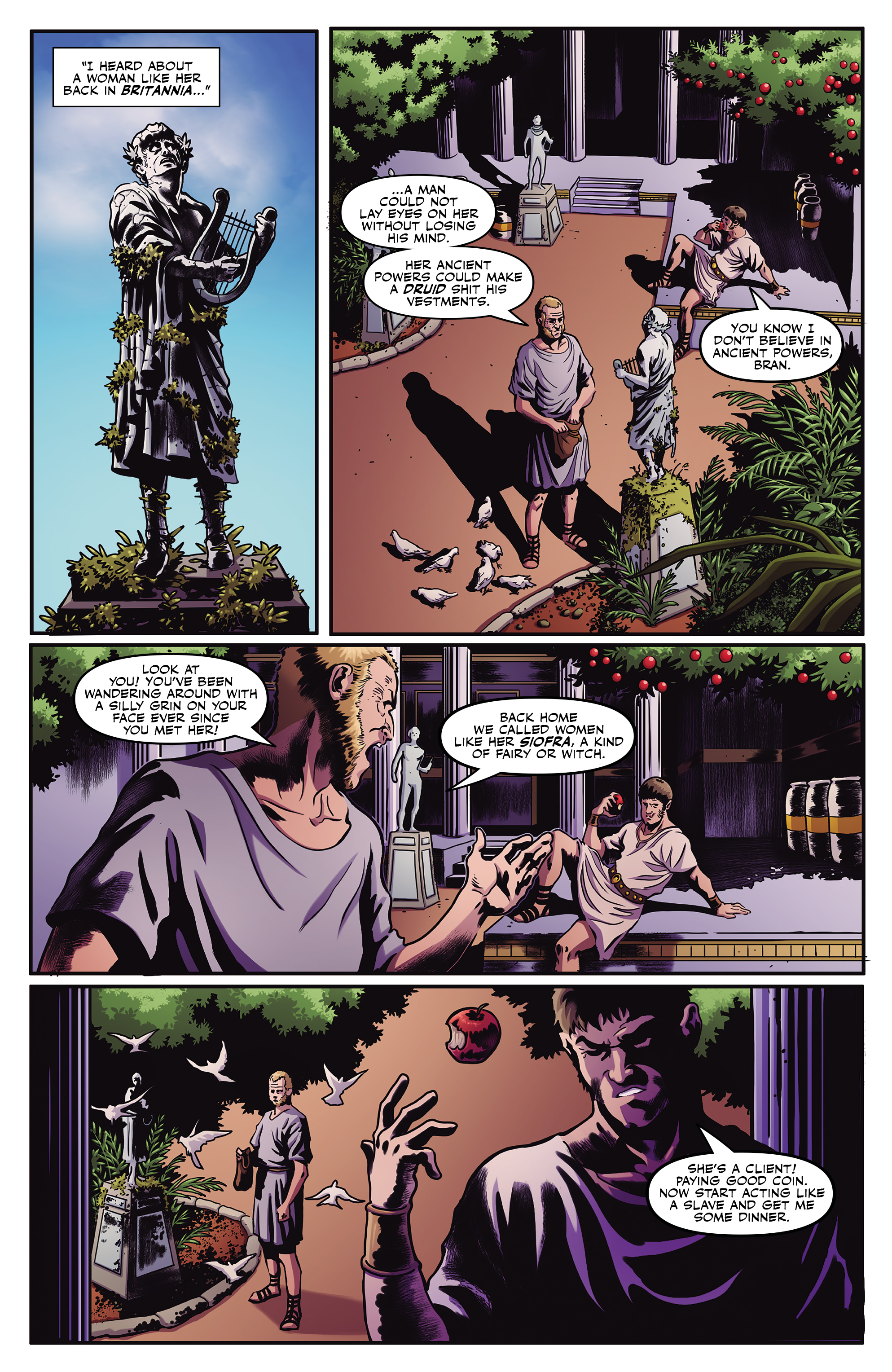 Britannia: Great Fire of Rome (2024-) issue 1 - Page 8