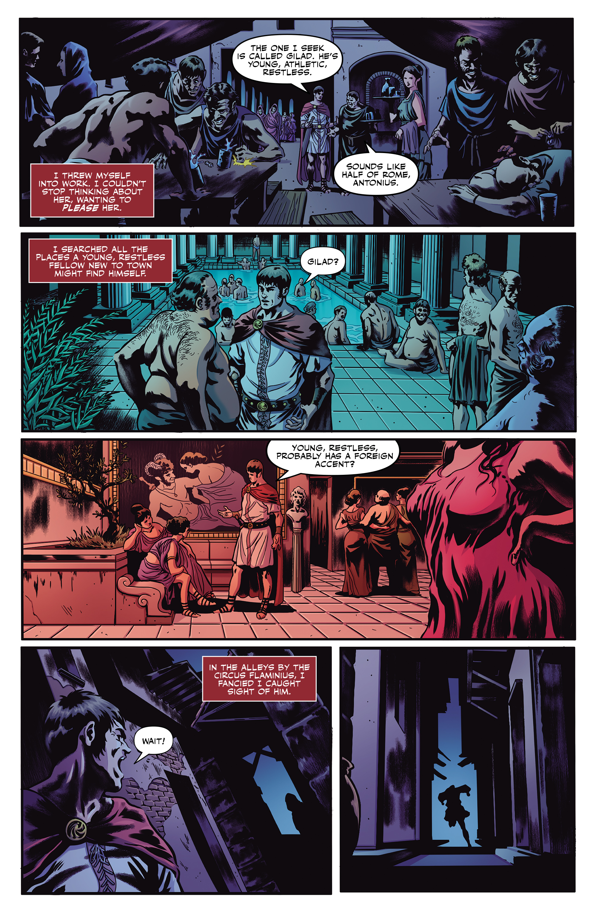 Britannia: Great Fire of Rome (2024-) issue 1 - Page 9