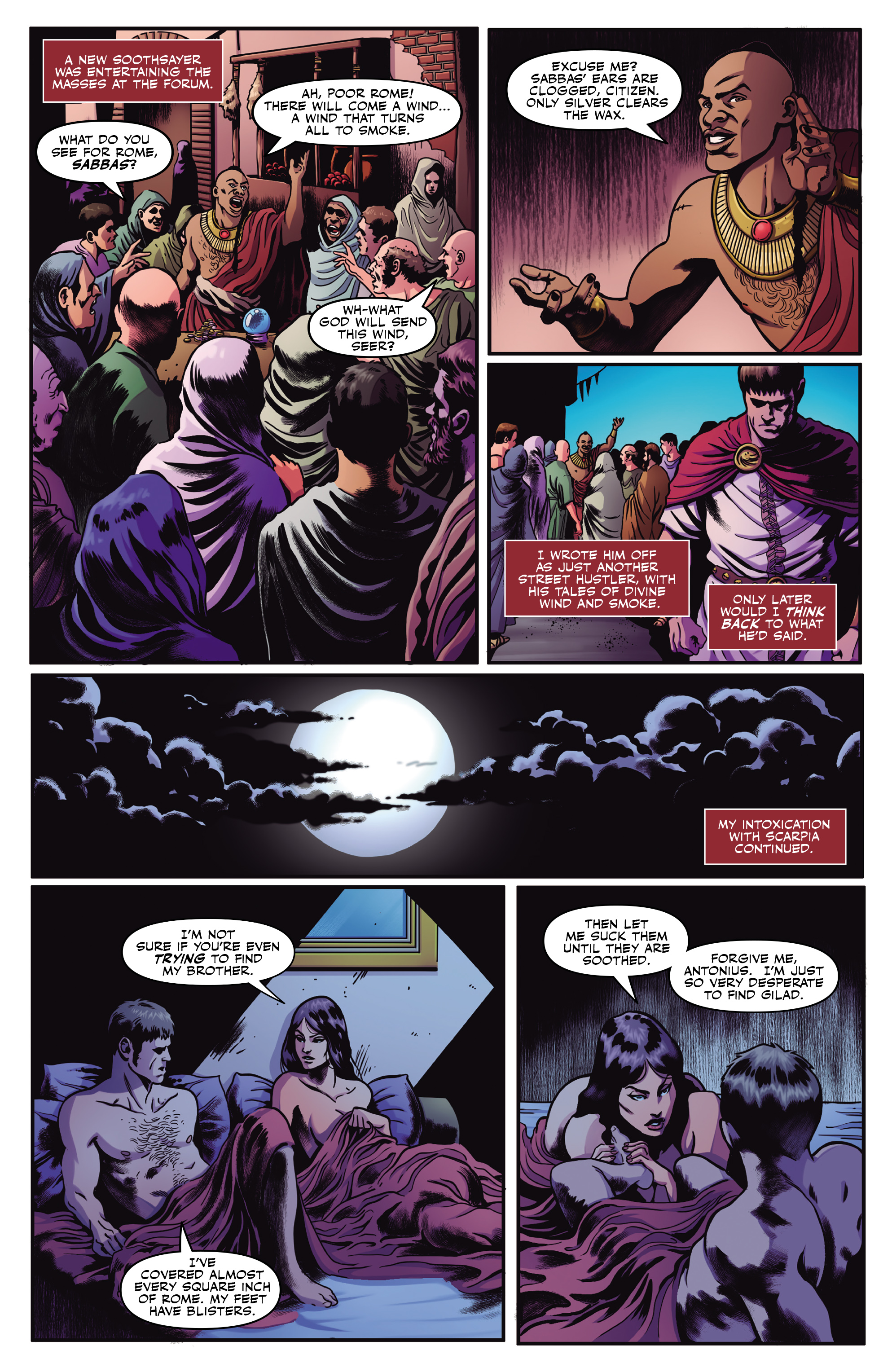 Britannia: Great Fire of Rome (2024-) issue 1 - Page 13