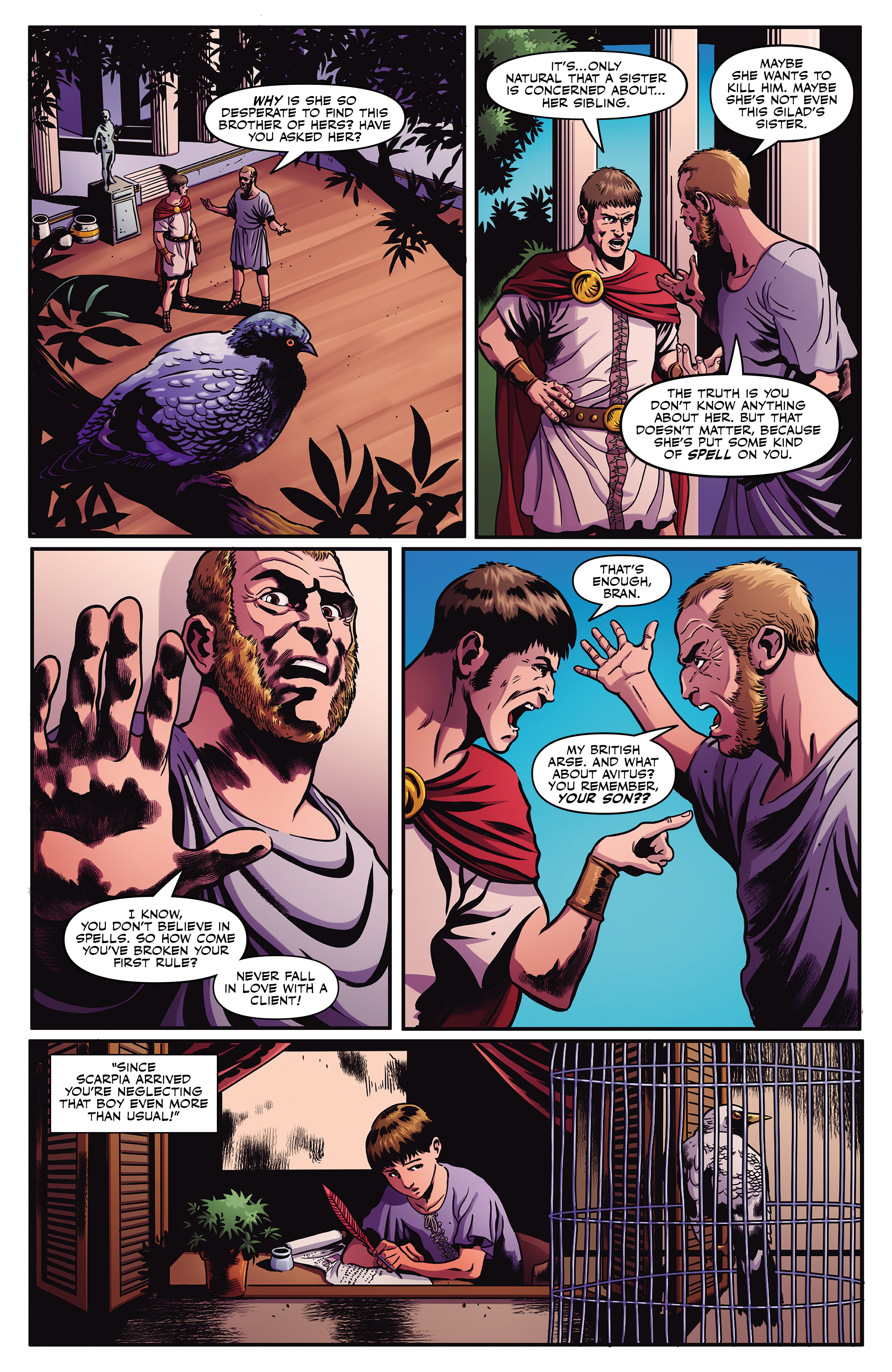 Britannia: Great Fire of Rome (2024-) issue 1 - Page 14