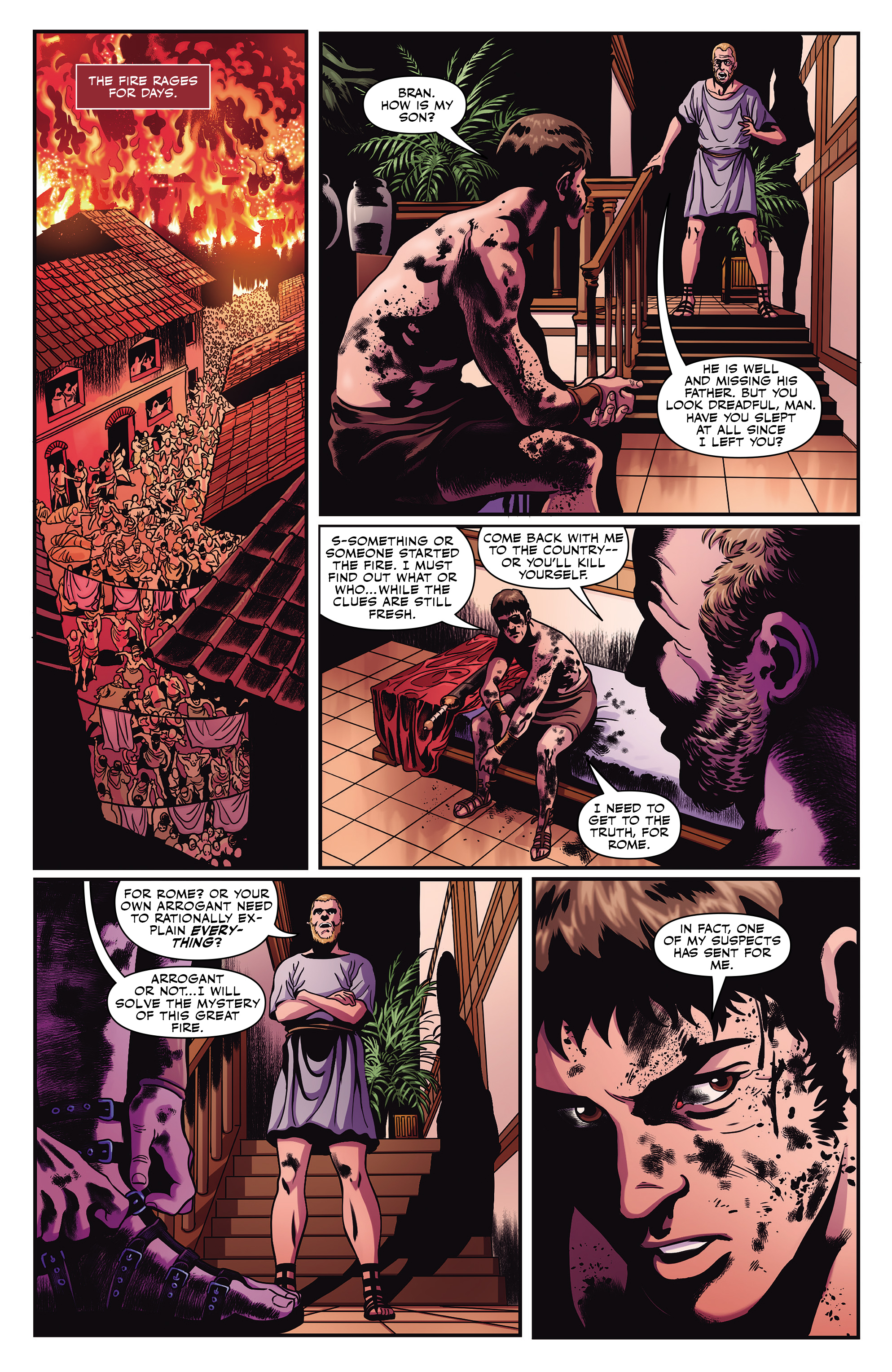 Britannia: Great Fire of Rome (2024-) issue 1 - Page 17