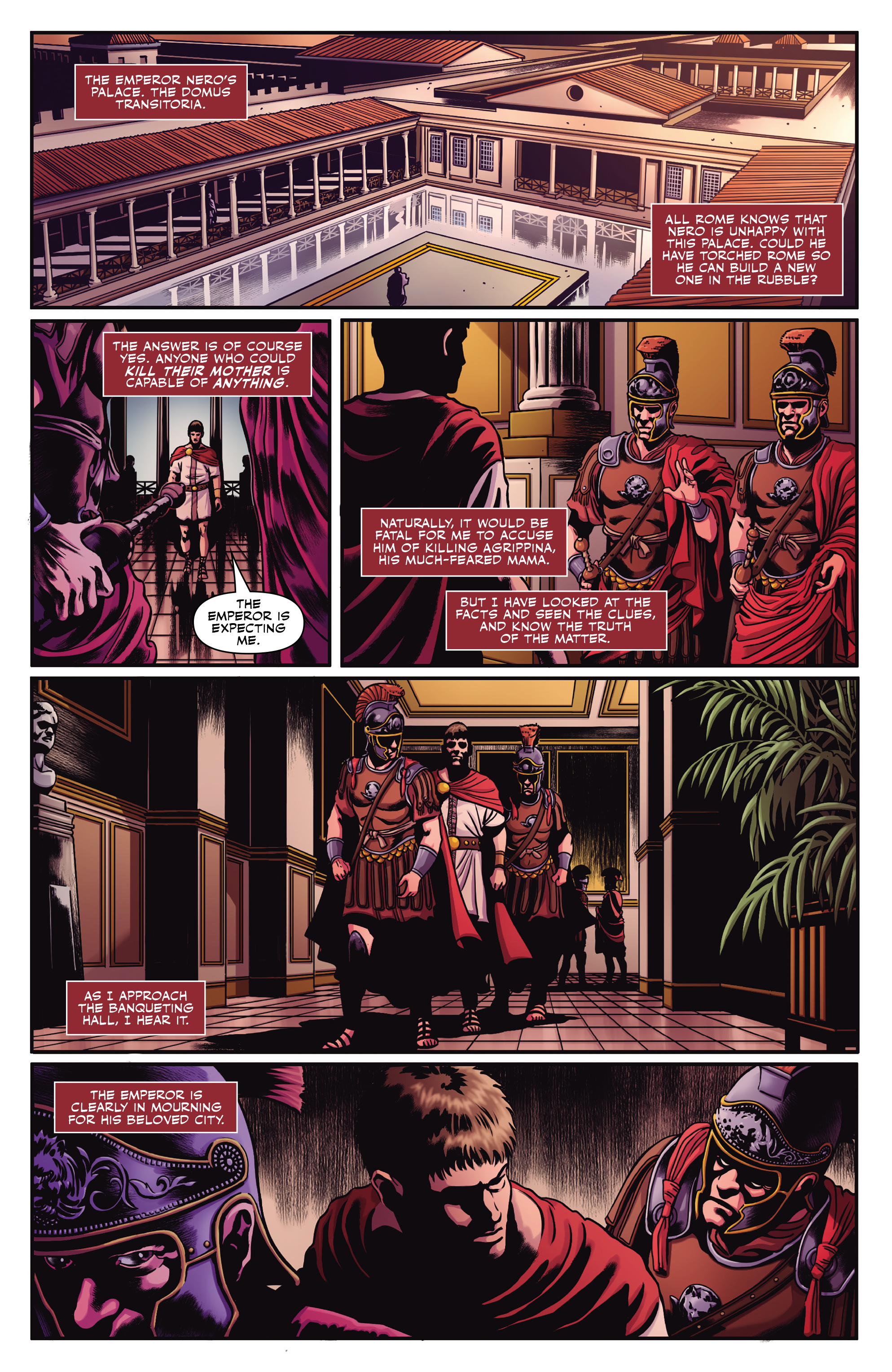 Britannia: Great Fire of Rome (2024-) issue 1 - Page 18