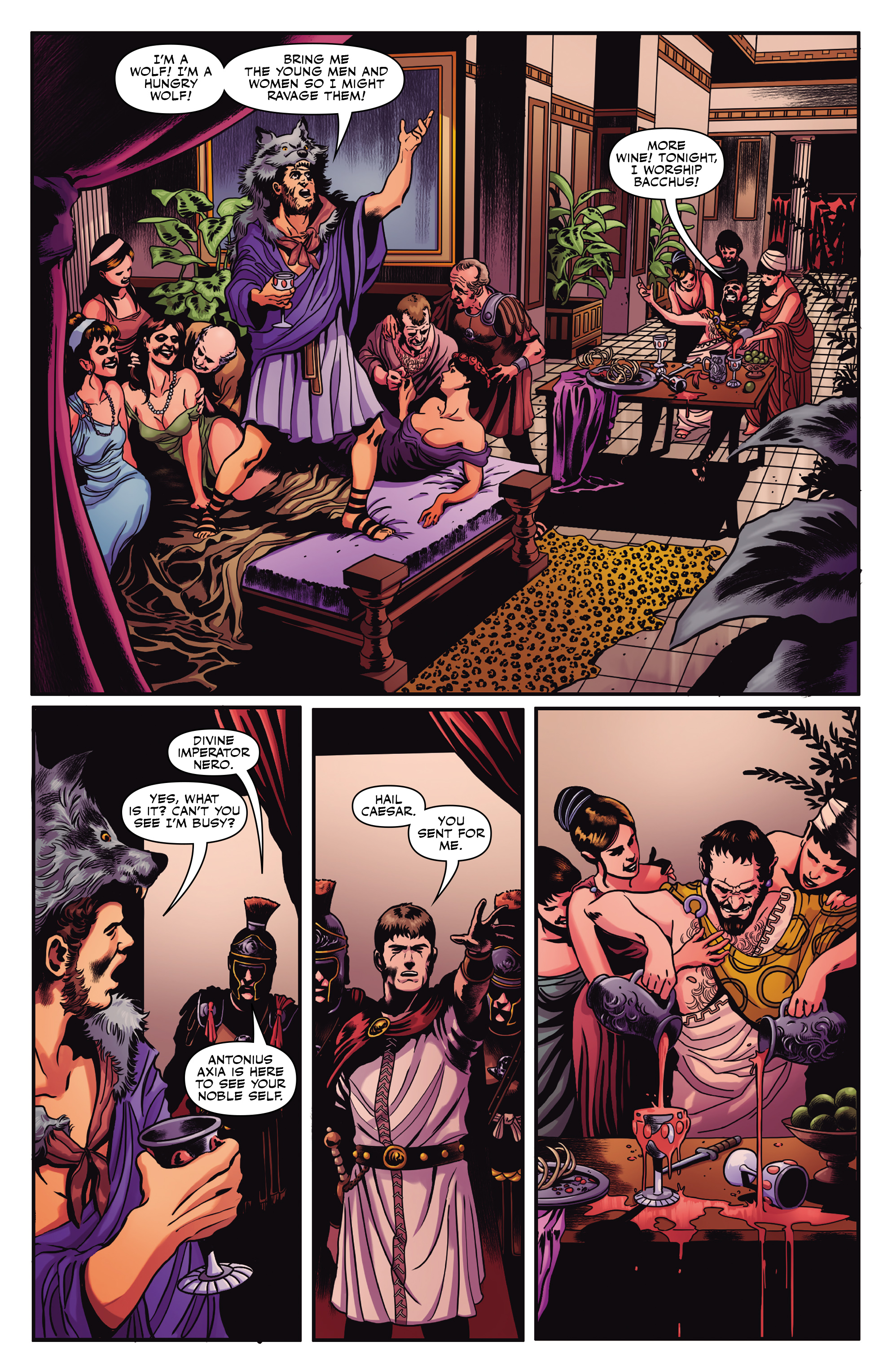 Britannia: Great Fire of Rome (2024-) issue 1 - Page 19