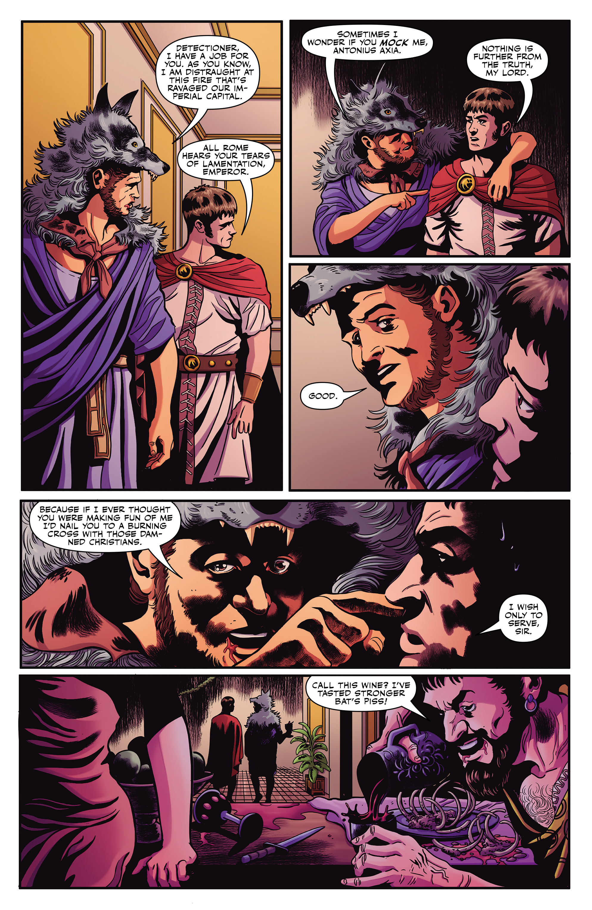 Britannia: Great Fire of Rome (2024-) issue 1 - Page 20