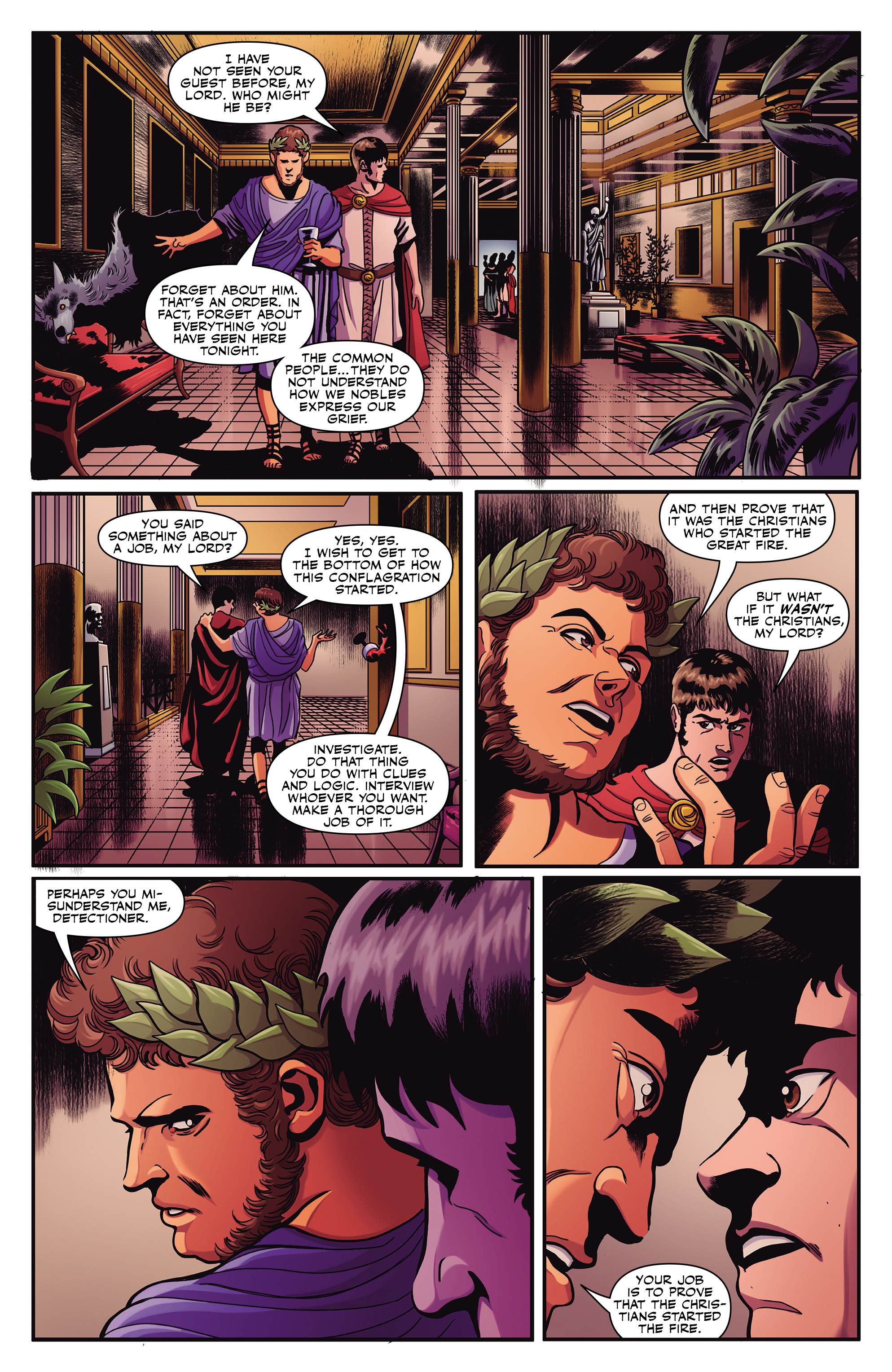 Britannia: Great Fire of Rome (2024-) issue 1 - Page 21