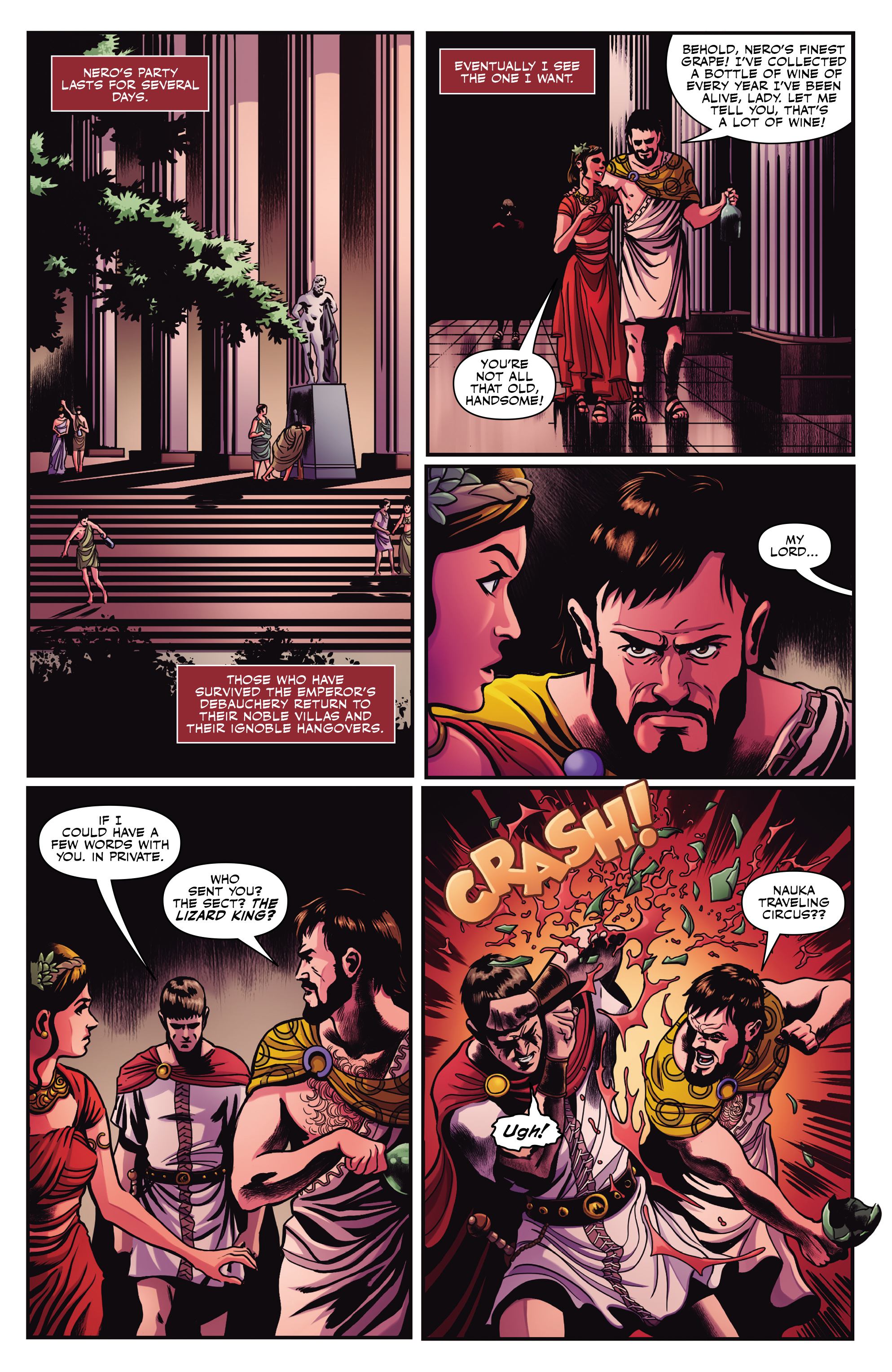 Britannia: Great Fire of Rome (2024-) issue 1 - Page 25