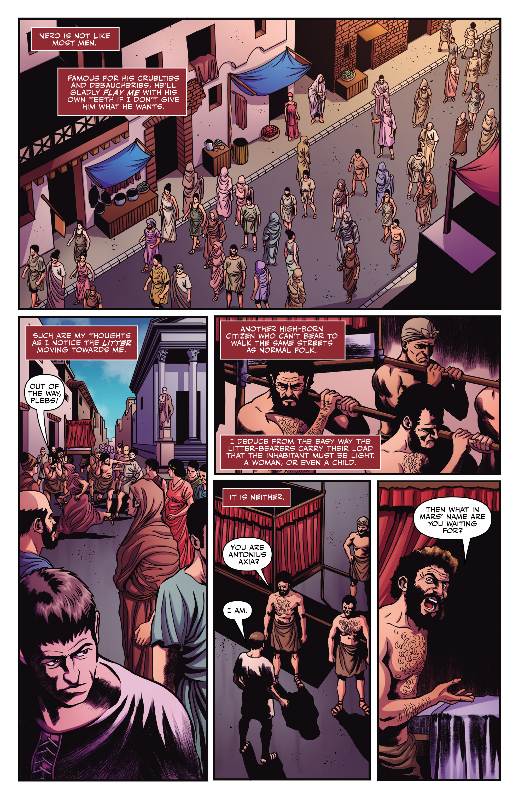 Britannia: Great Fire of Rome (2024-) issue 1 - Page 32