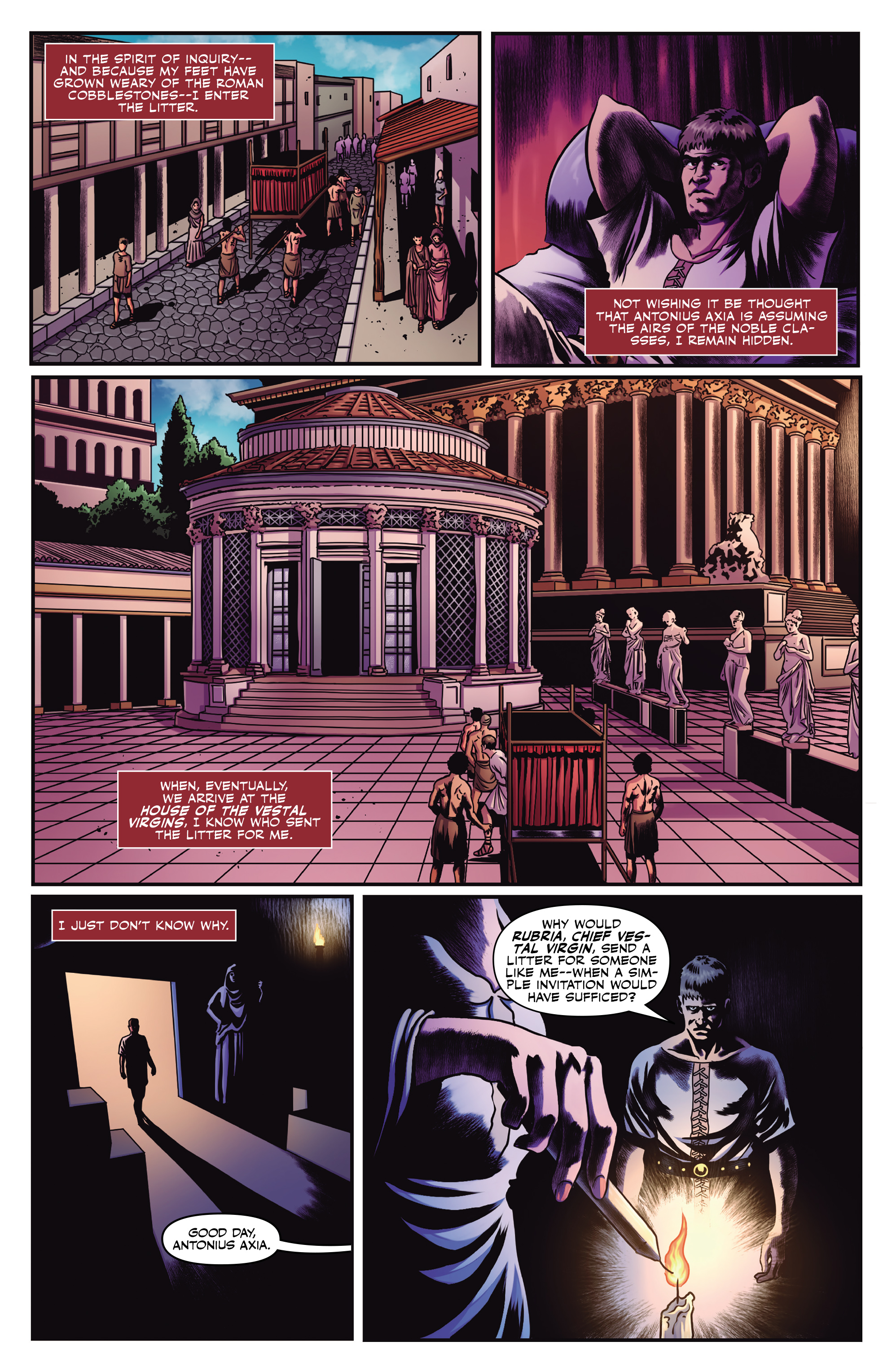 Britannia: Great Fire of Rome (2024-) issue 1 - Page 33