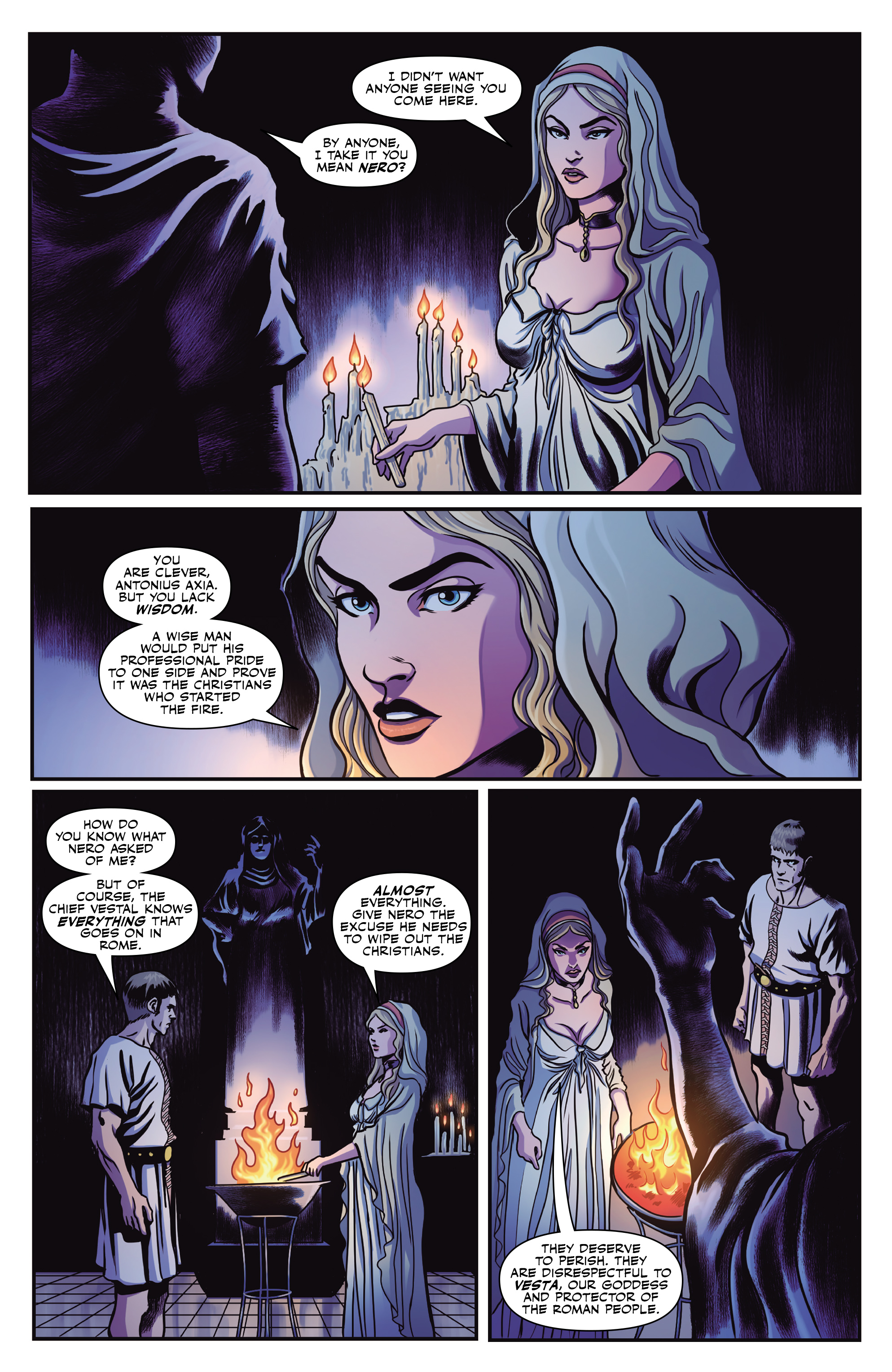 Britannia: Great Fire of Rome (2024-) issue 1 - Page 34