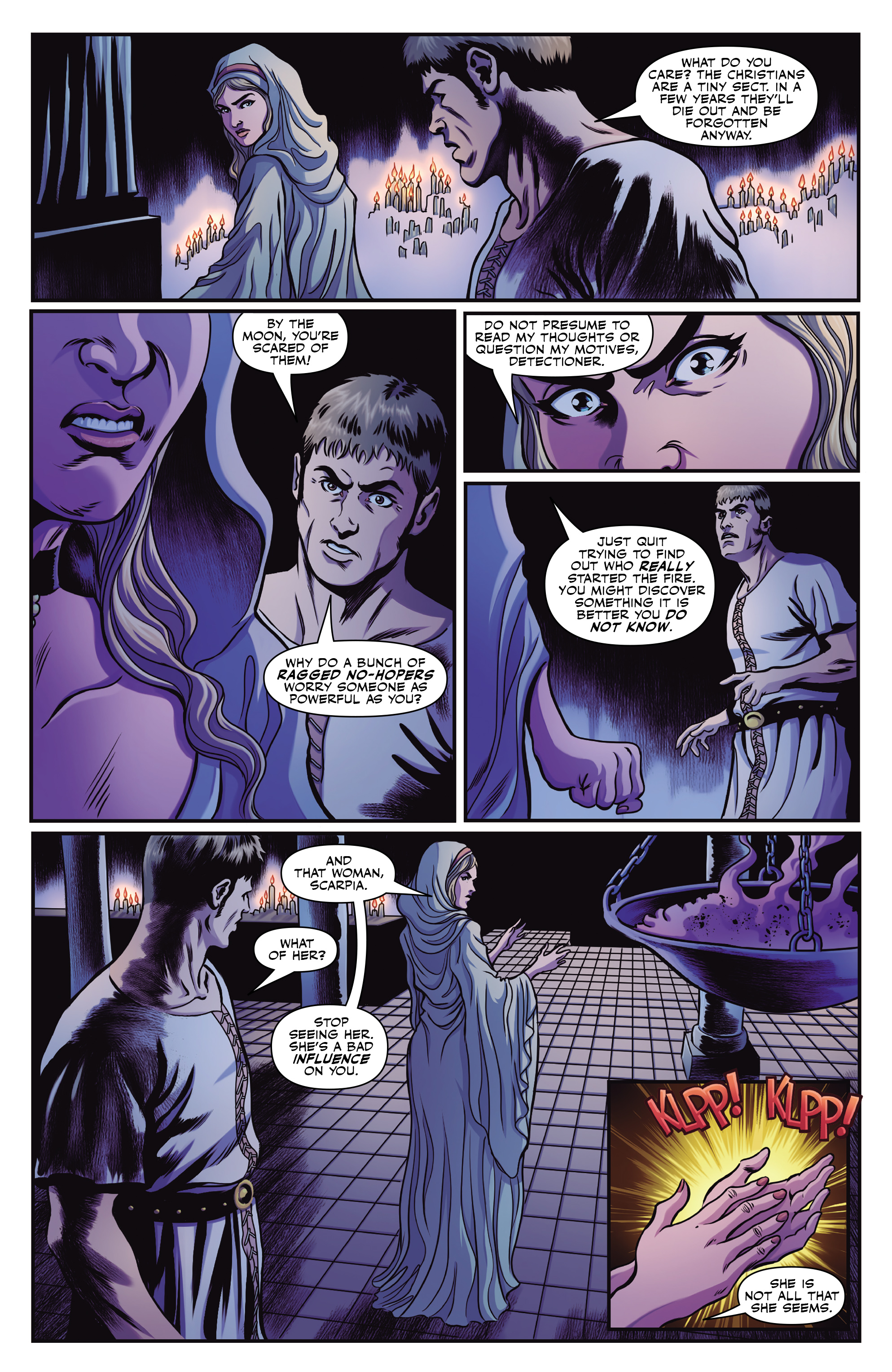 Britannia: Great Fire of Rome (2024-) issue 1 - Page 35