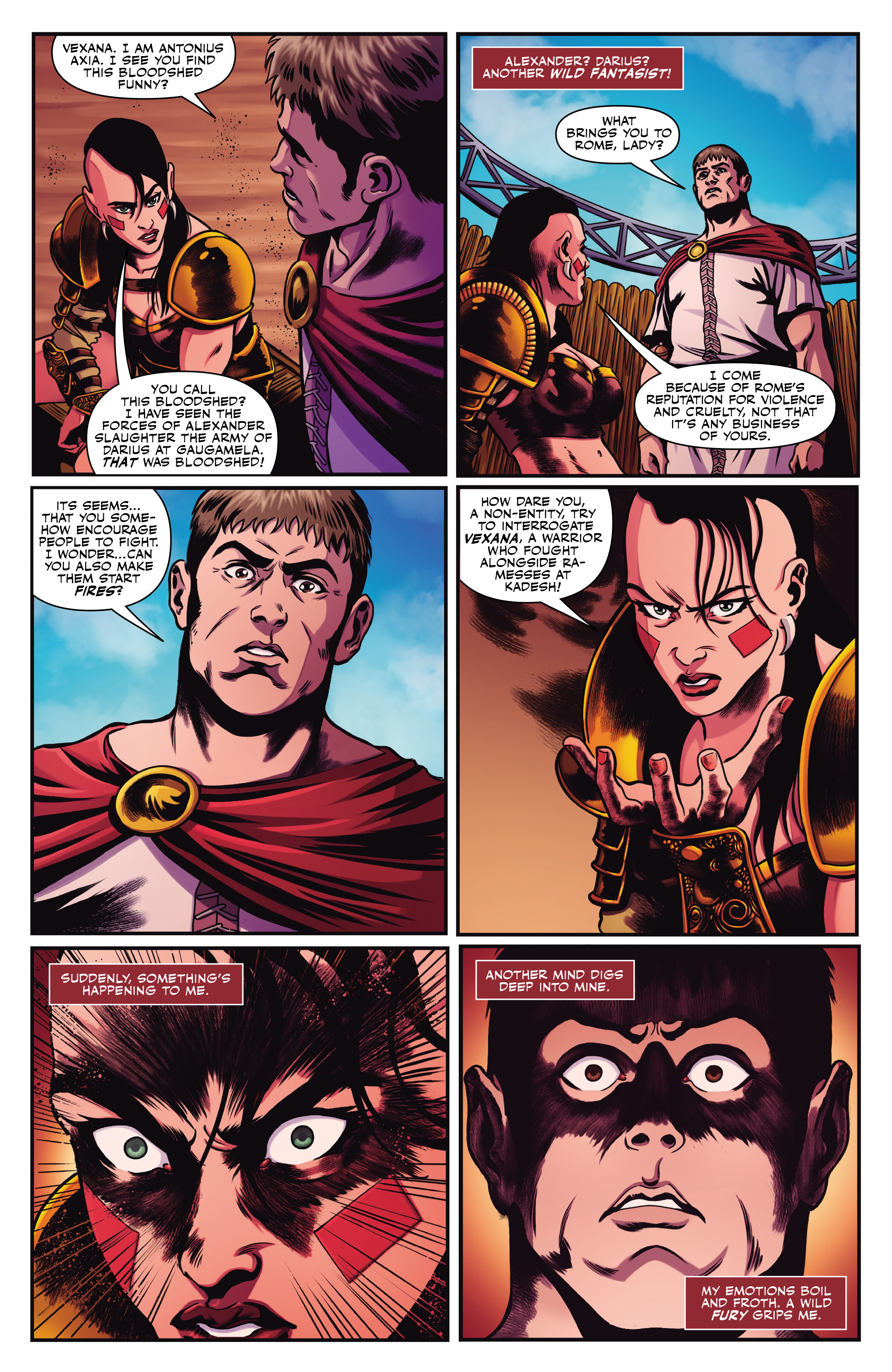 Britannia: Great Fire of Rome (2024-) issue 1 - Page 38