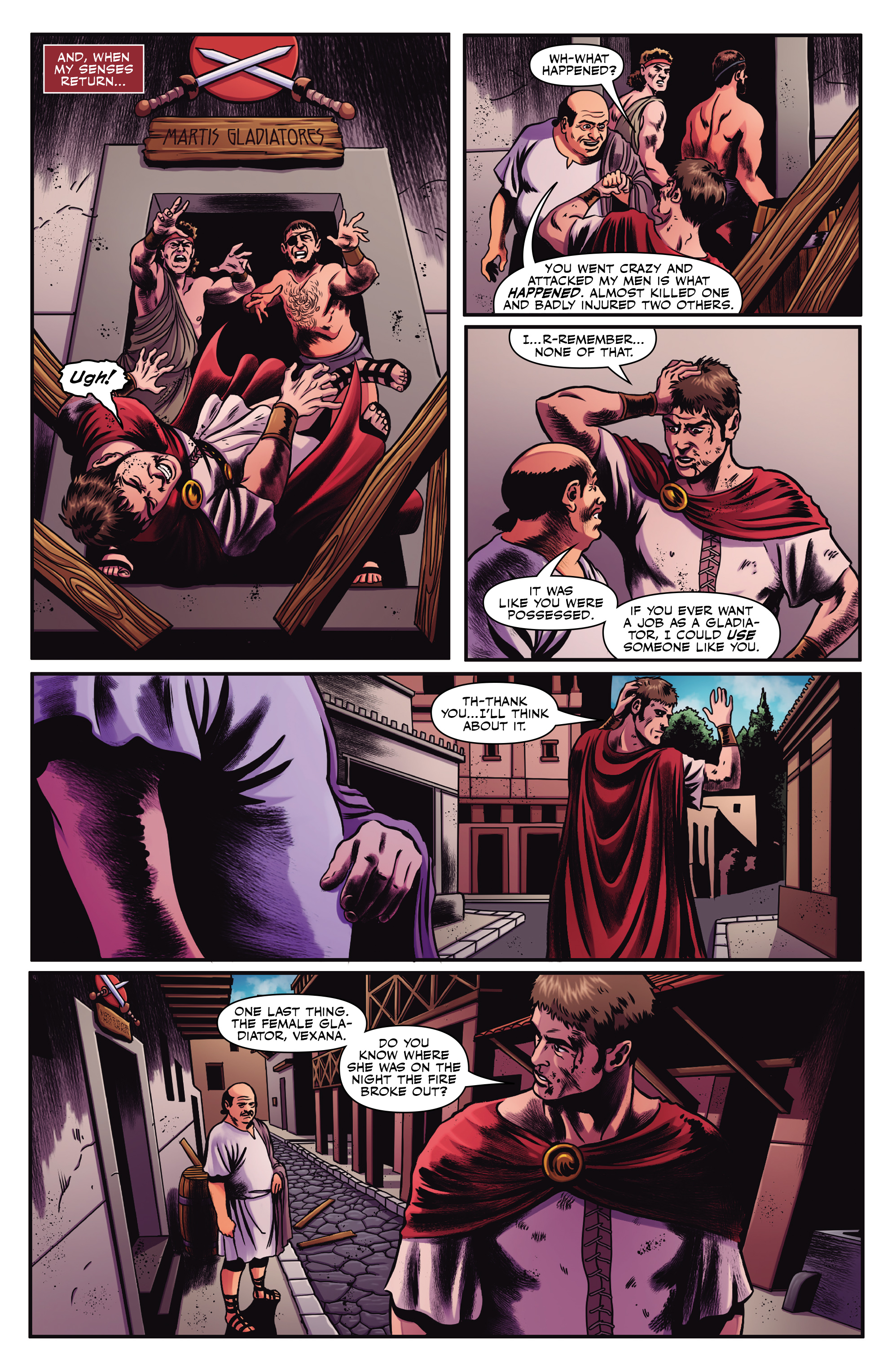 Britannia: Great Fire of Rome (2024-) issue 1 - Page 39