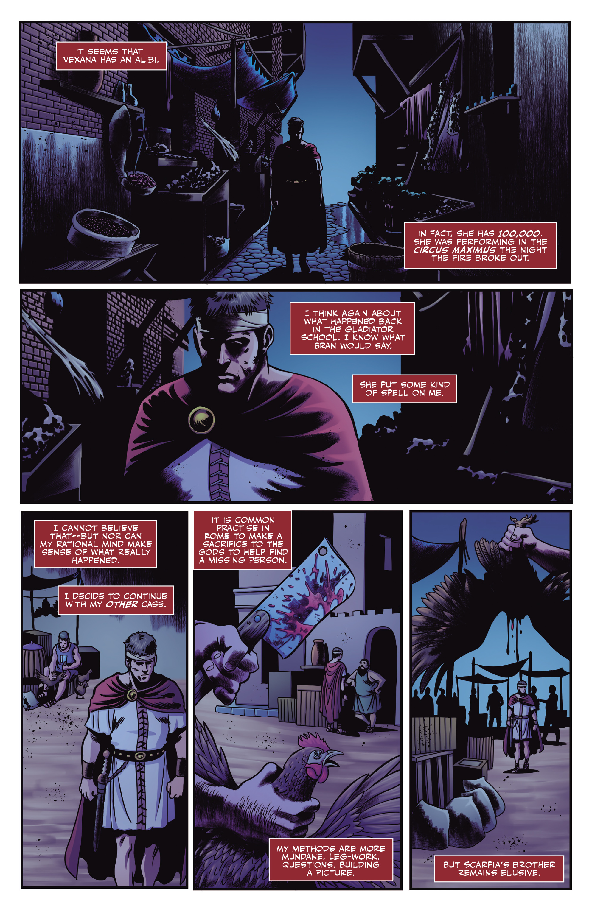 Britannia: Great Fire of Rome (2024-) issue 1 - Page 40