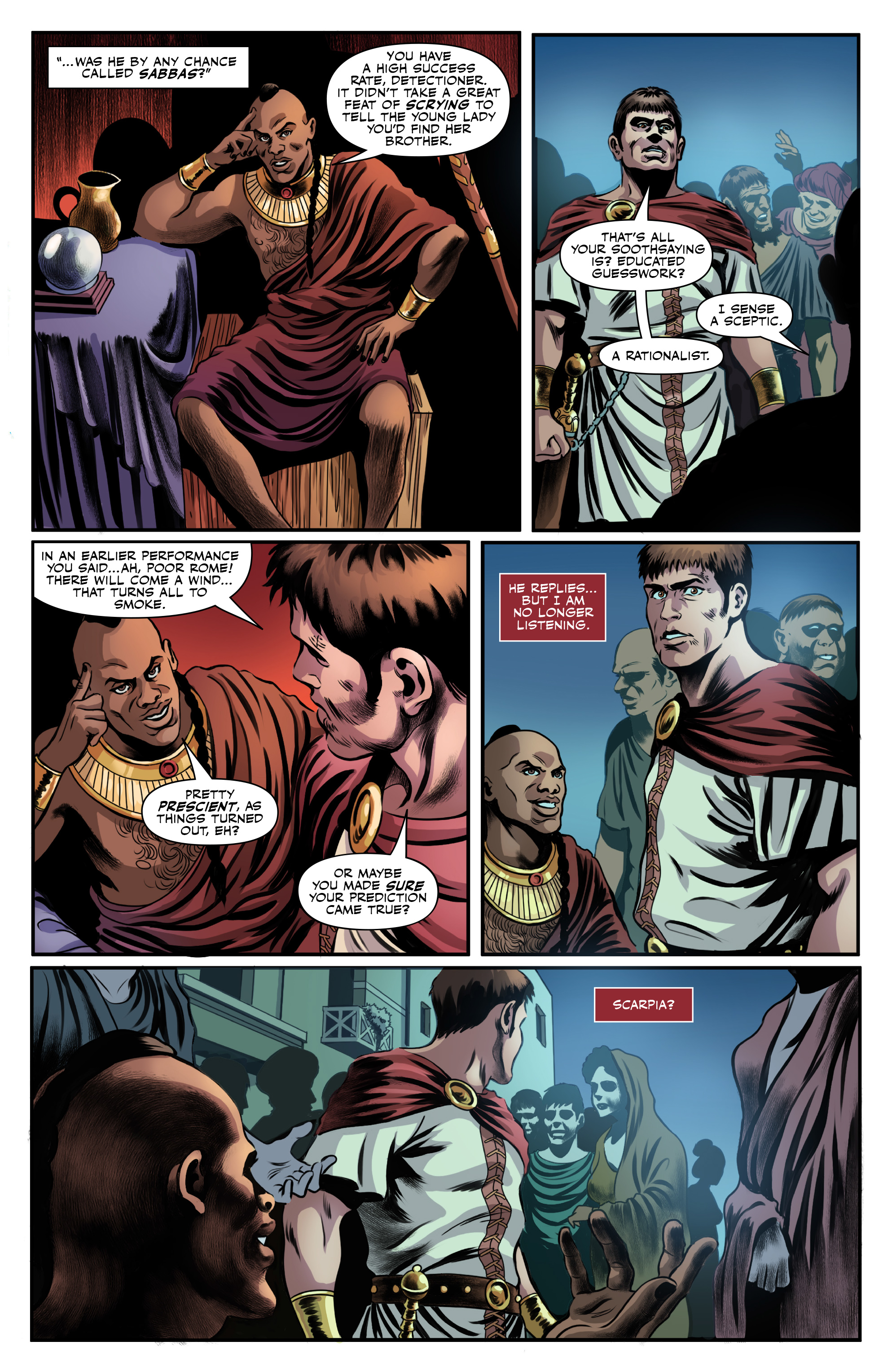 Britannia: Great Fire of Rome (2024-) issue 1 - Page 43