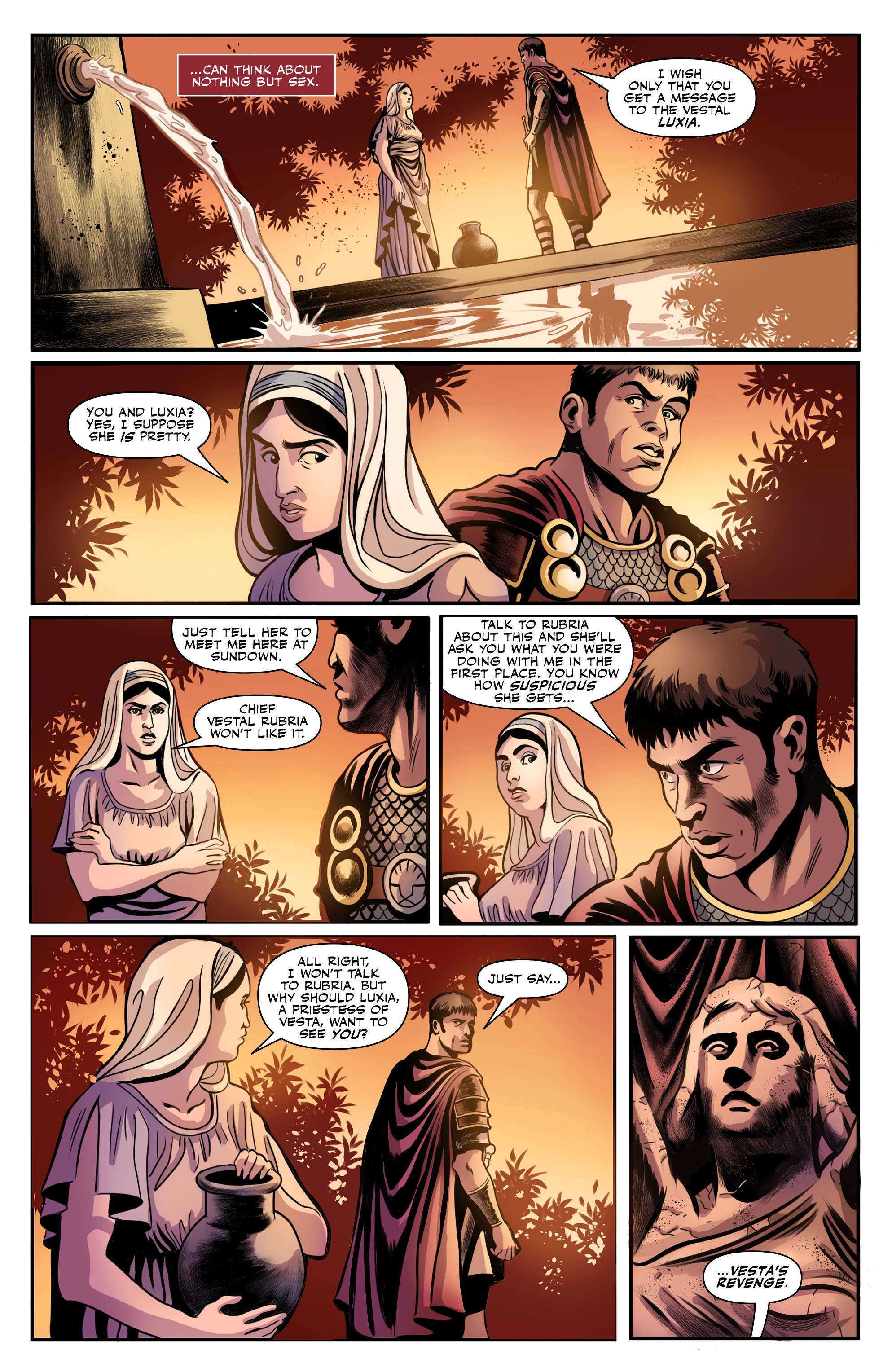 Britannia: Great Fire of Rome (2024-) issue 1 - Page 49