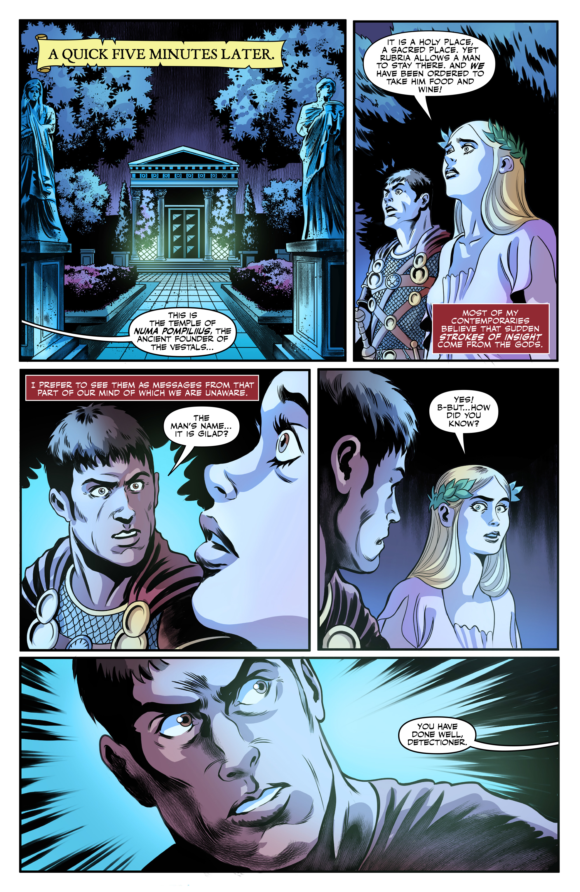 Britannia: Great Fire of Rome (2024-) issue 1 - Page 54