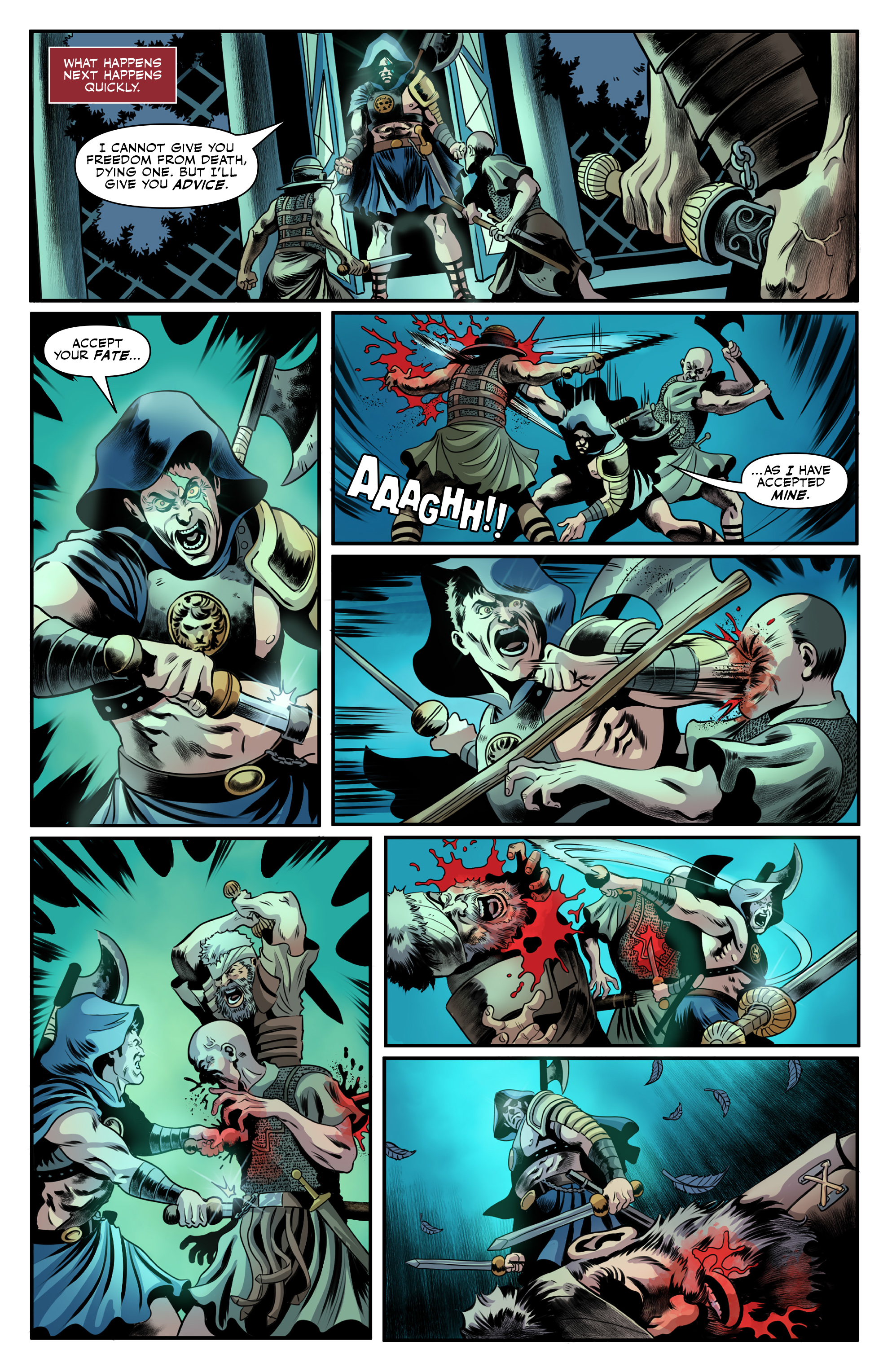 Britannia: Great Fire of Rome (2024-) issue 1 - Page 56