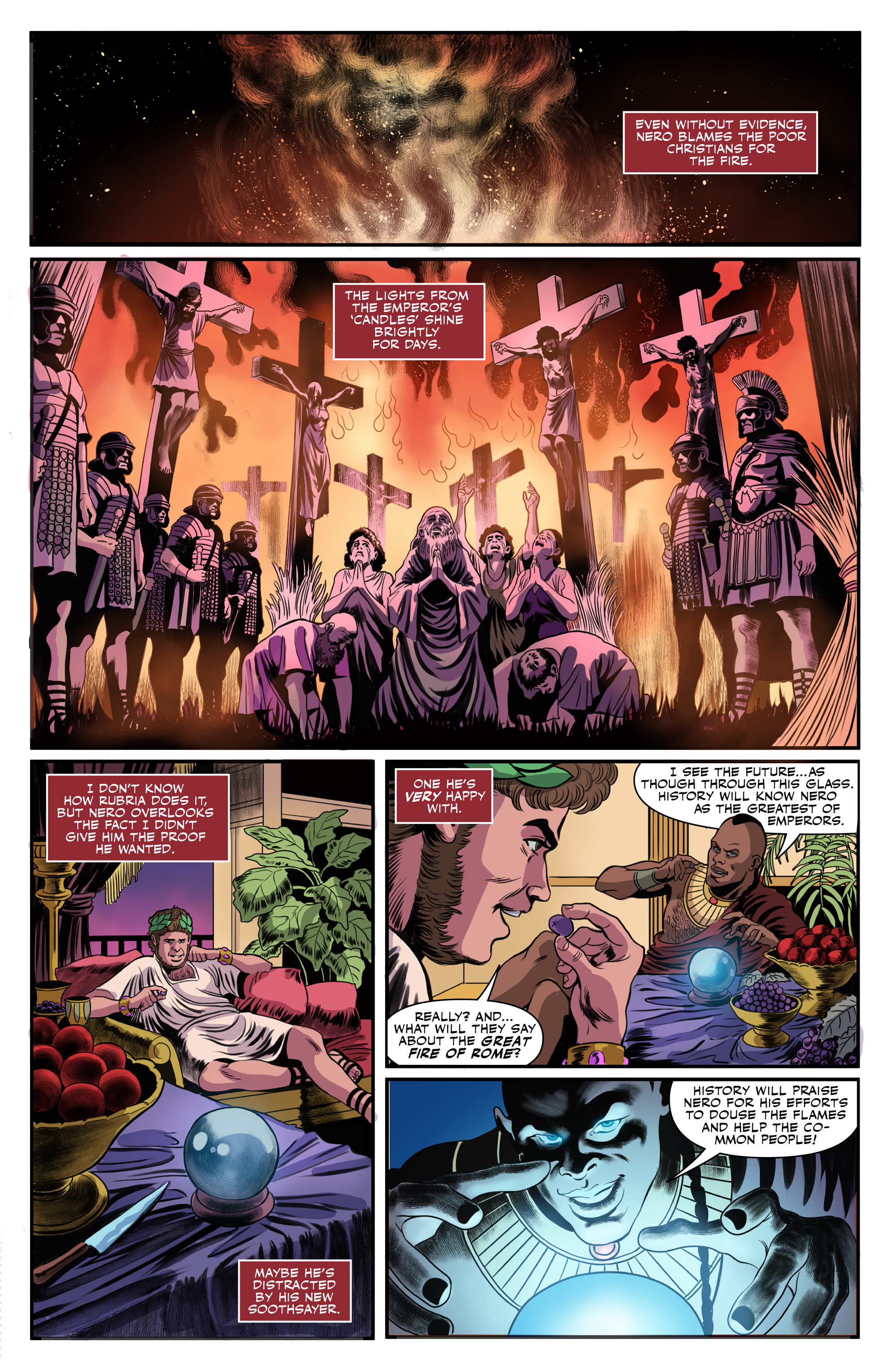 Britannia: Great Fire of Rome (2024-) issue 1 - Page 61