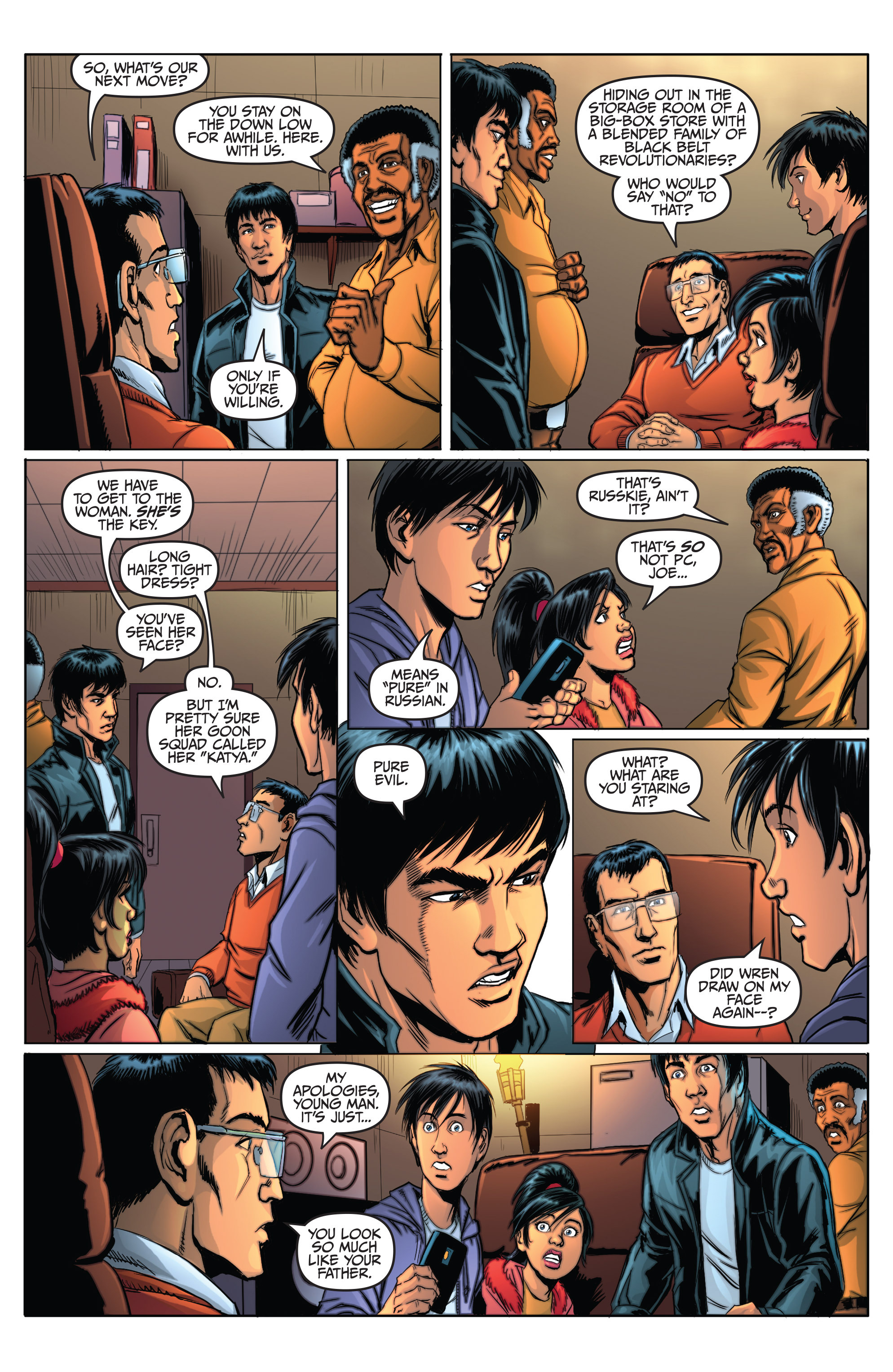 Bruce Lee: The Dragon Rises (2016) issue 4 - Page 22