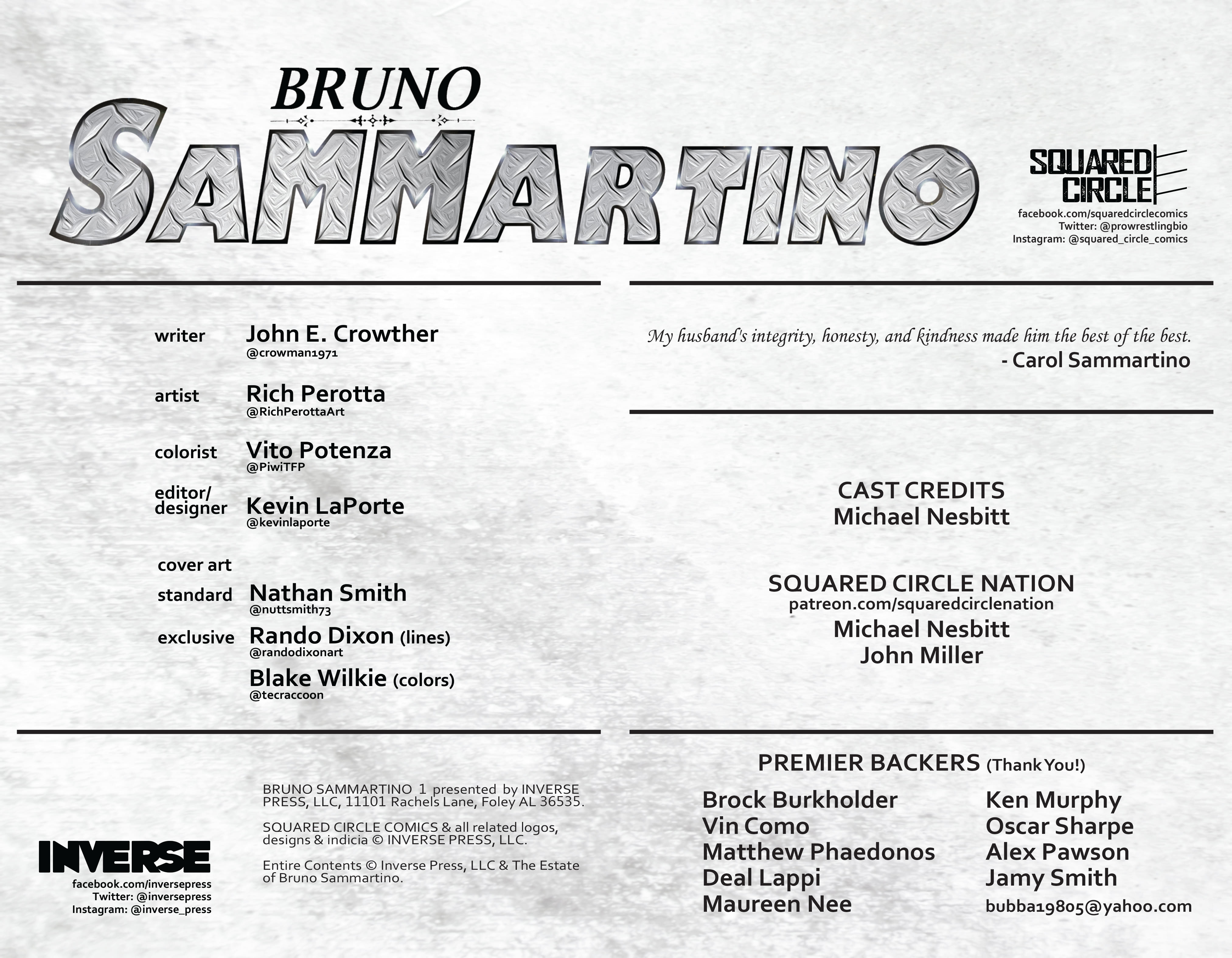 Bruno Sammartino (2020-): Chapter 1 - Page 2
