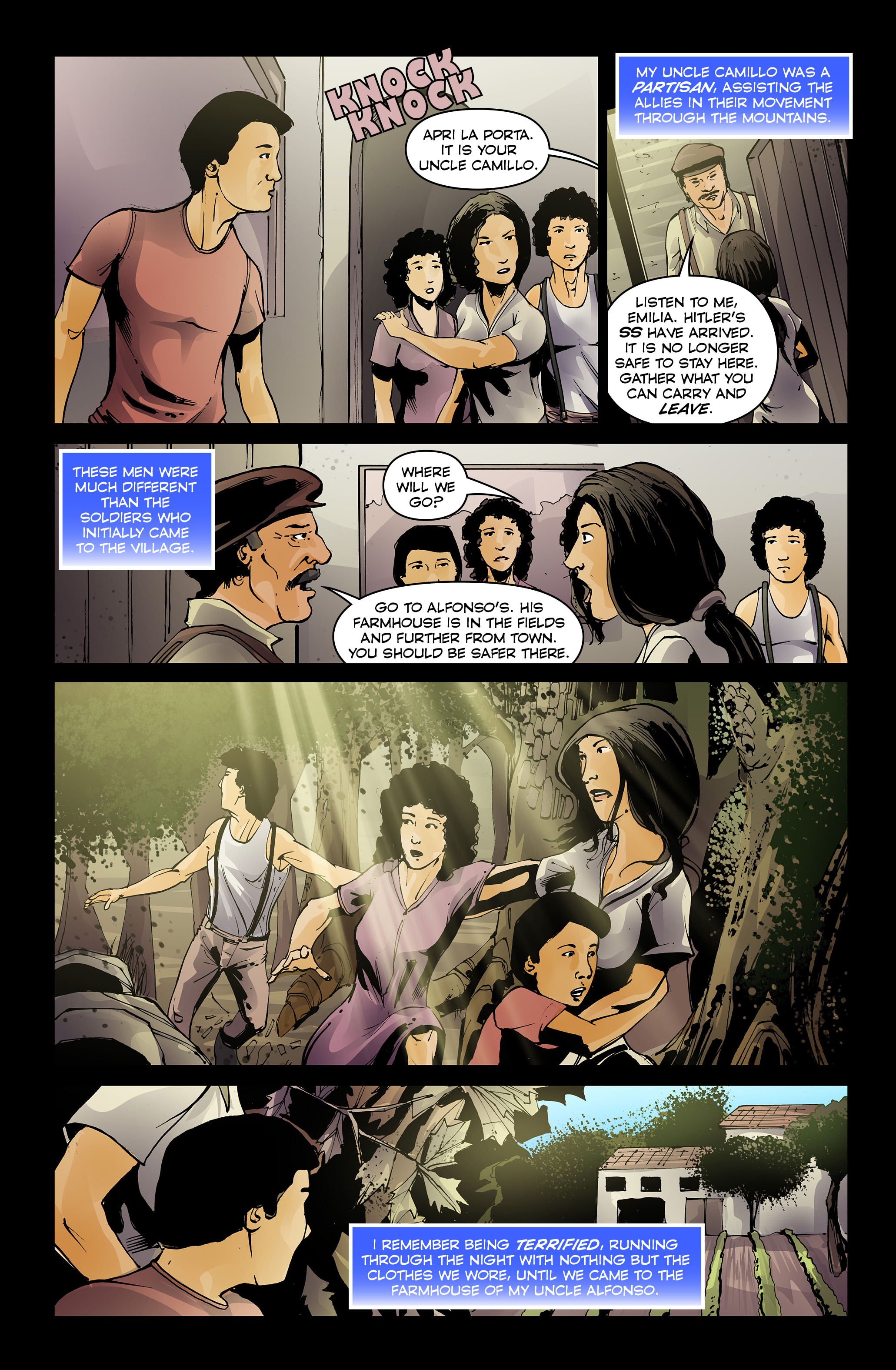 <{ $series->title }} issue 1 - Page 5