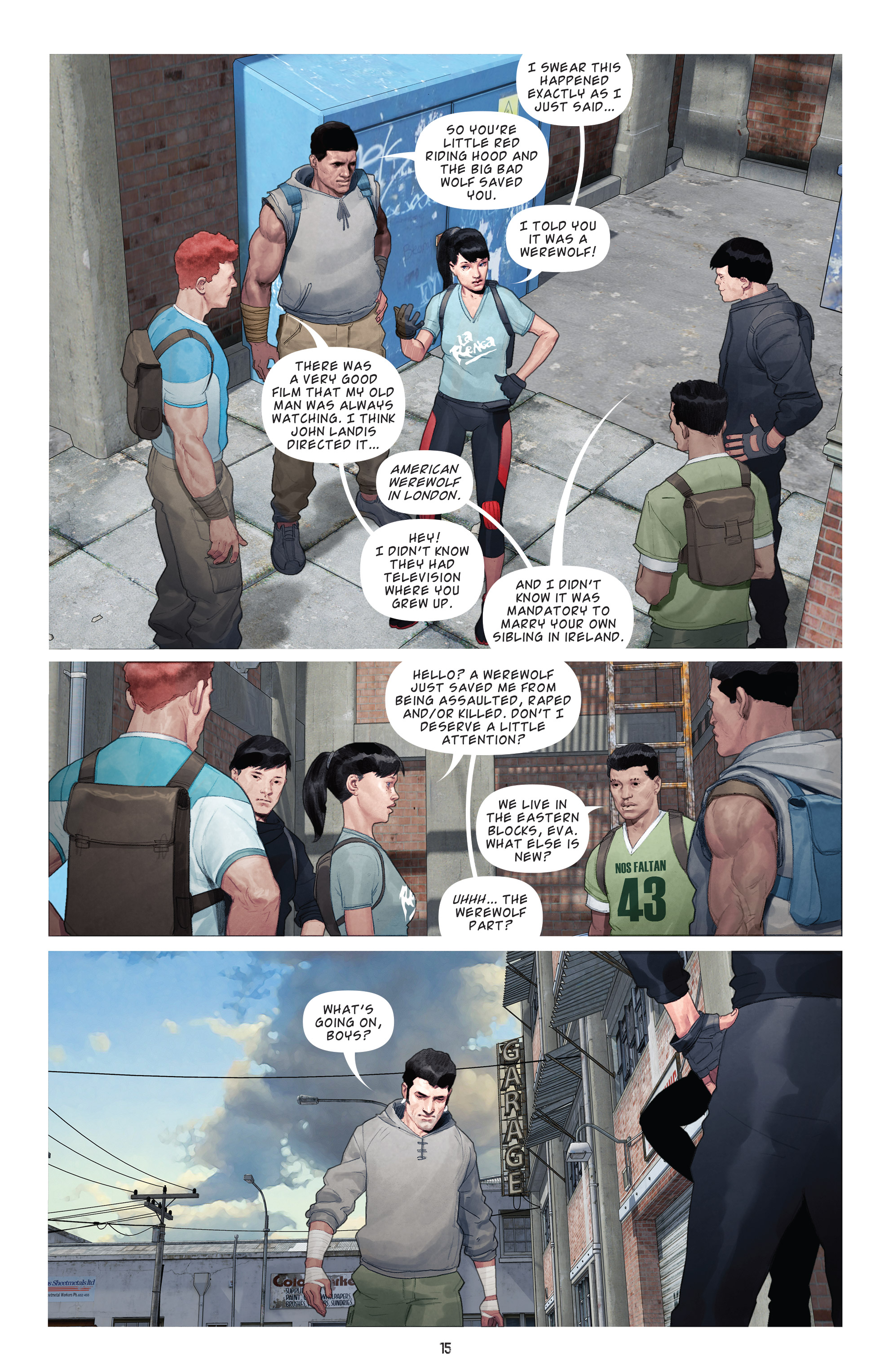 <{ $series->title }} issue 4 - Page 17