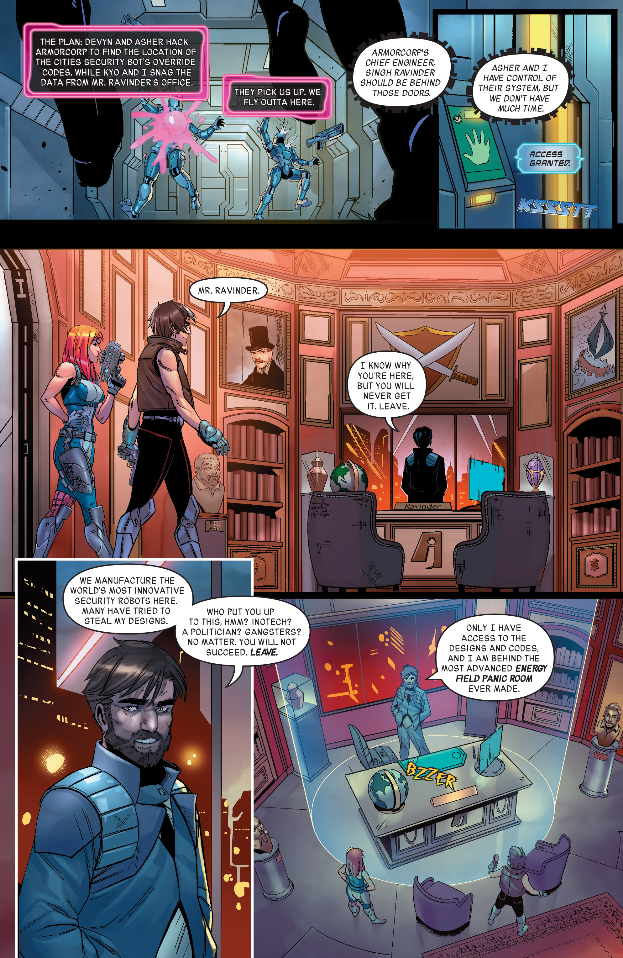 <{ $series->title }} issue 2 - Page 9