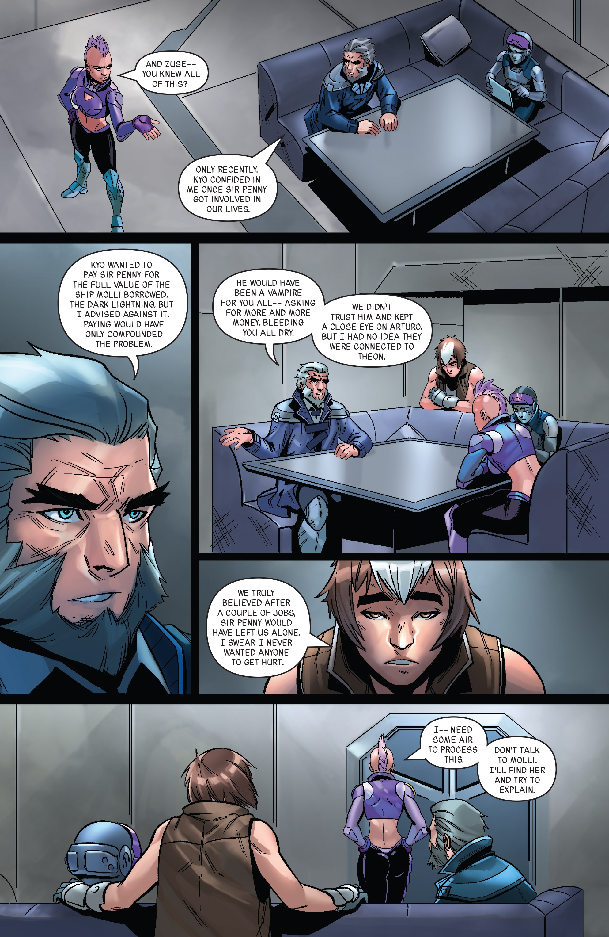 <{ $series->title }} issue 3 - Page 9