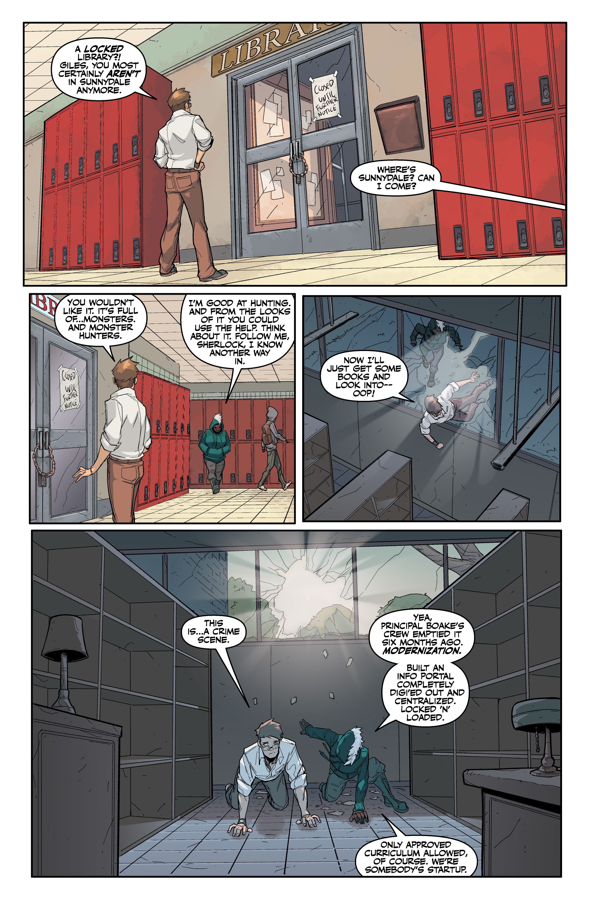 Buffy Season 11: Giles (2018) issue 2 - Page 8