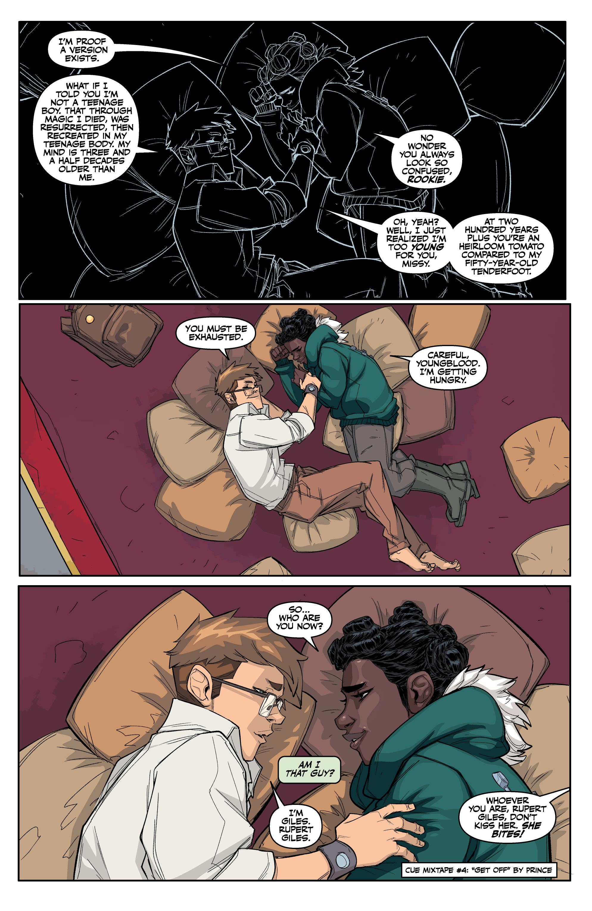 Buffy Season 11: Giles (2018) issue 3 - Page 12