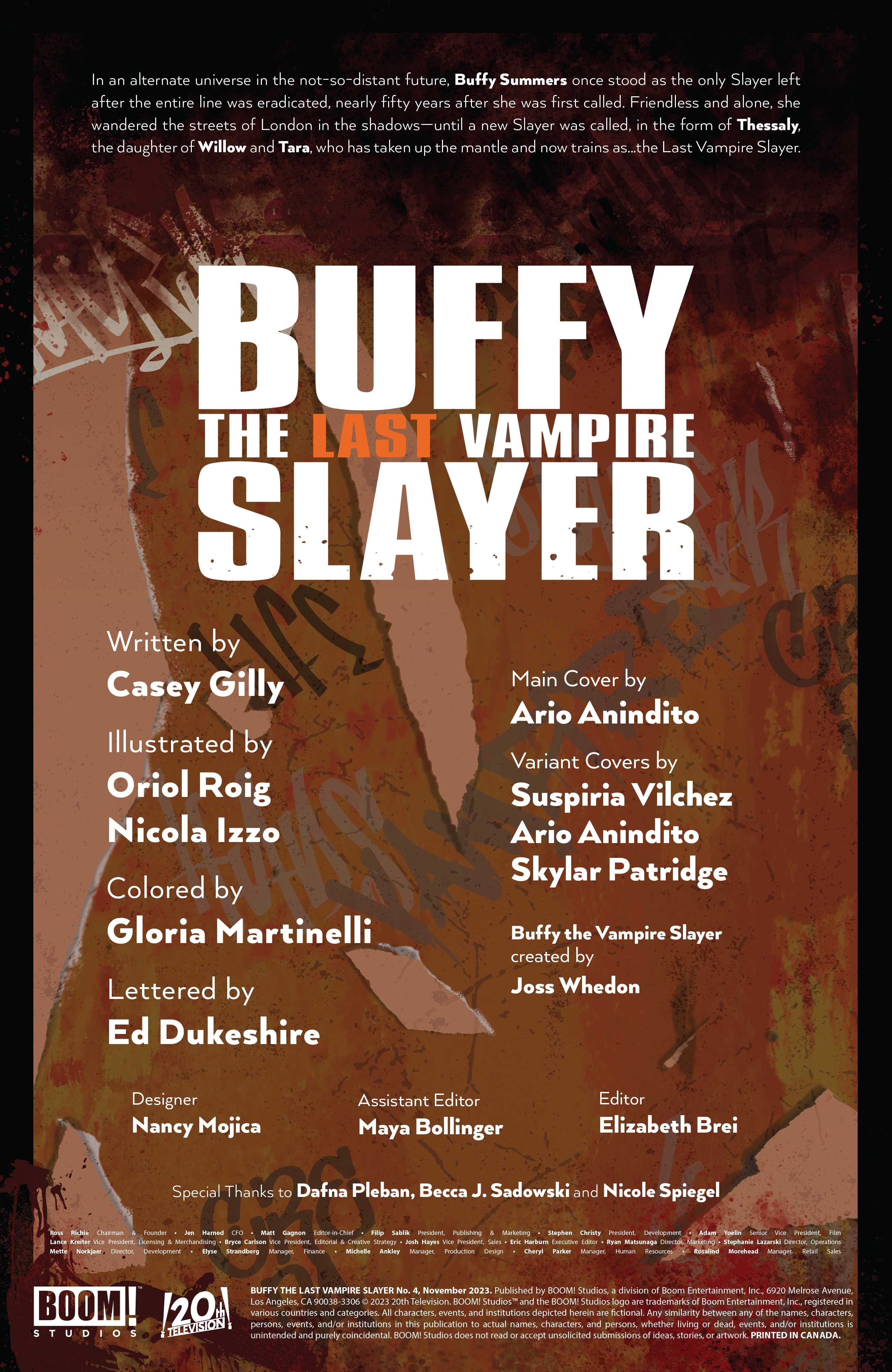 Buffy: The Last Vampire Slayer (2023-) issue 4 - Page 2