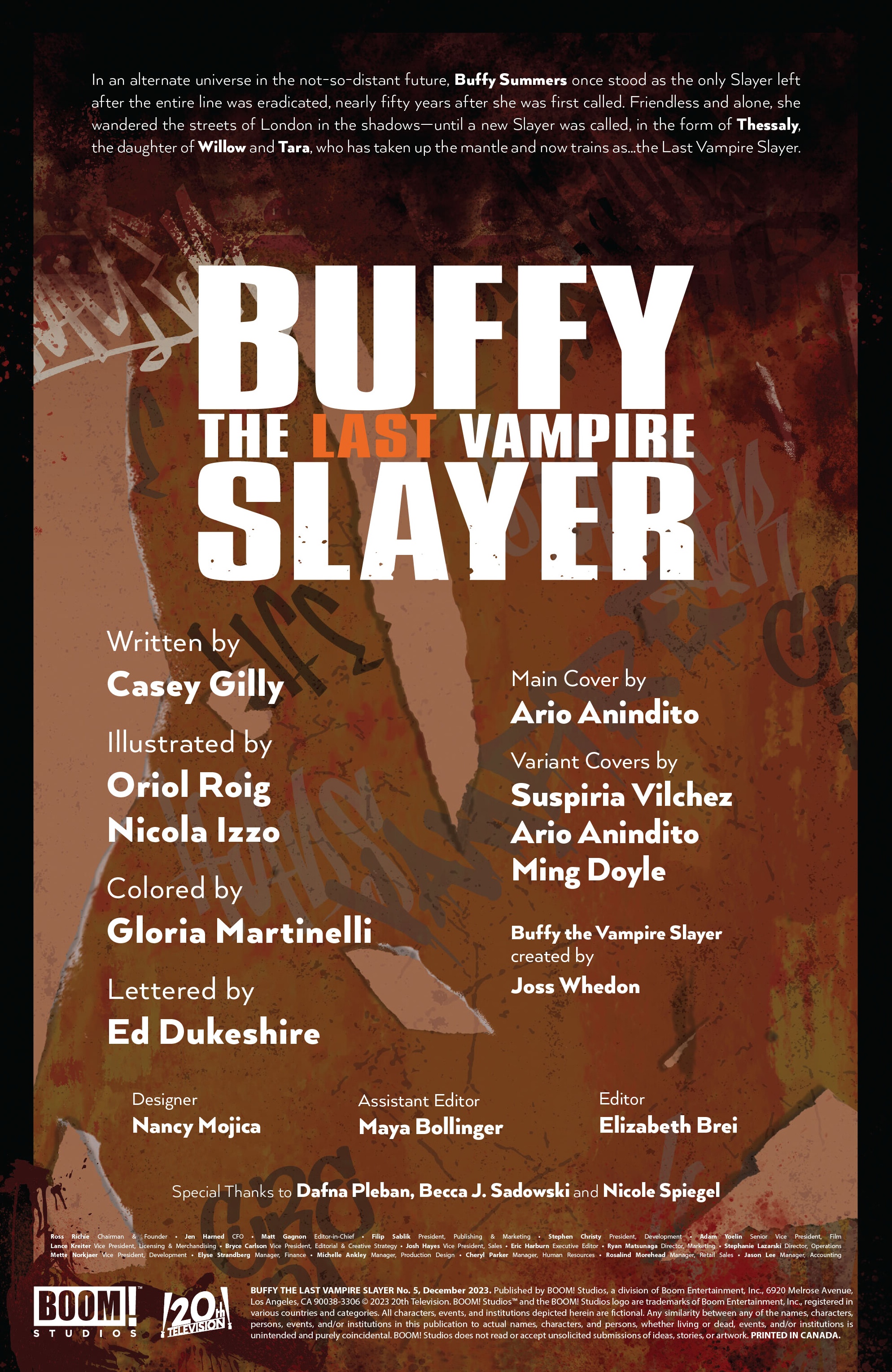 Buffy: The Last Vampire Slayer (2023-) issue 5 - Page 2