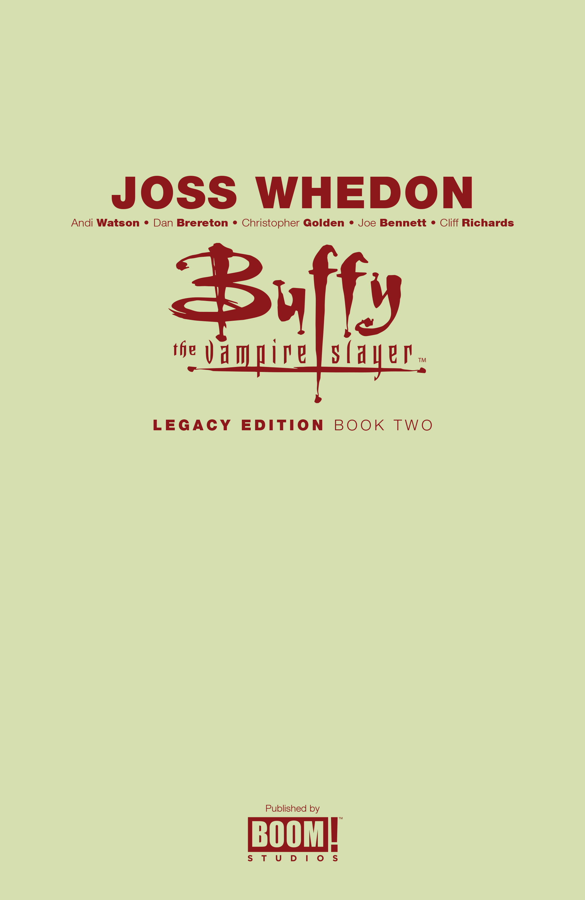 Buffy the Vampire Slayer Legacy Edition (2020-): Chapter 2 - Page 3