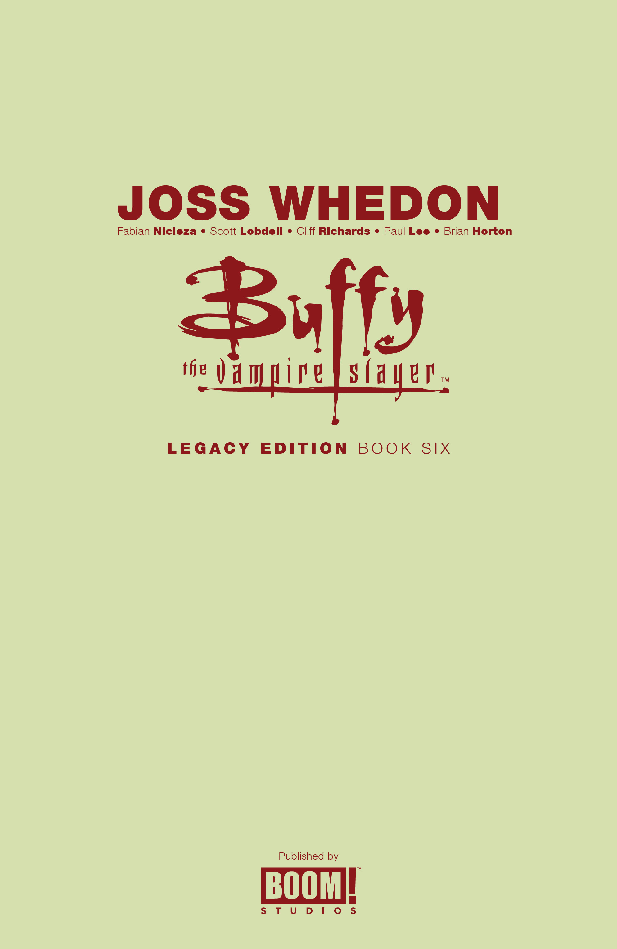 Buffy the Vampire Slayer Legacy Edition (2020-): Chapter 6 - Page 3