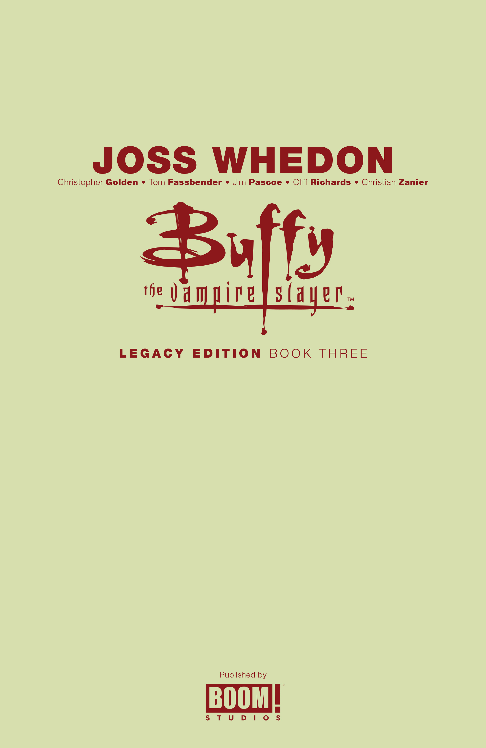 Buffy the Vampire Slayer Legacy Edition (2020-): Chapter book3 - Page 2