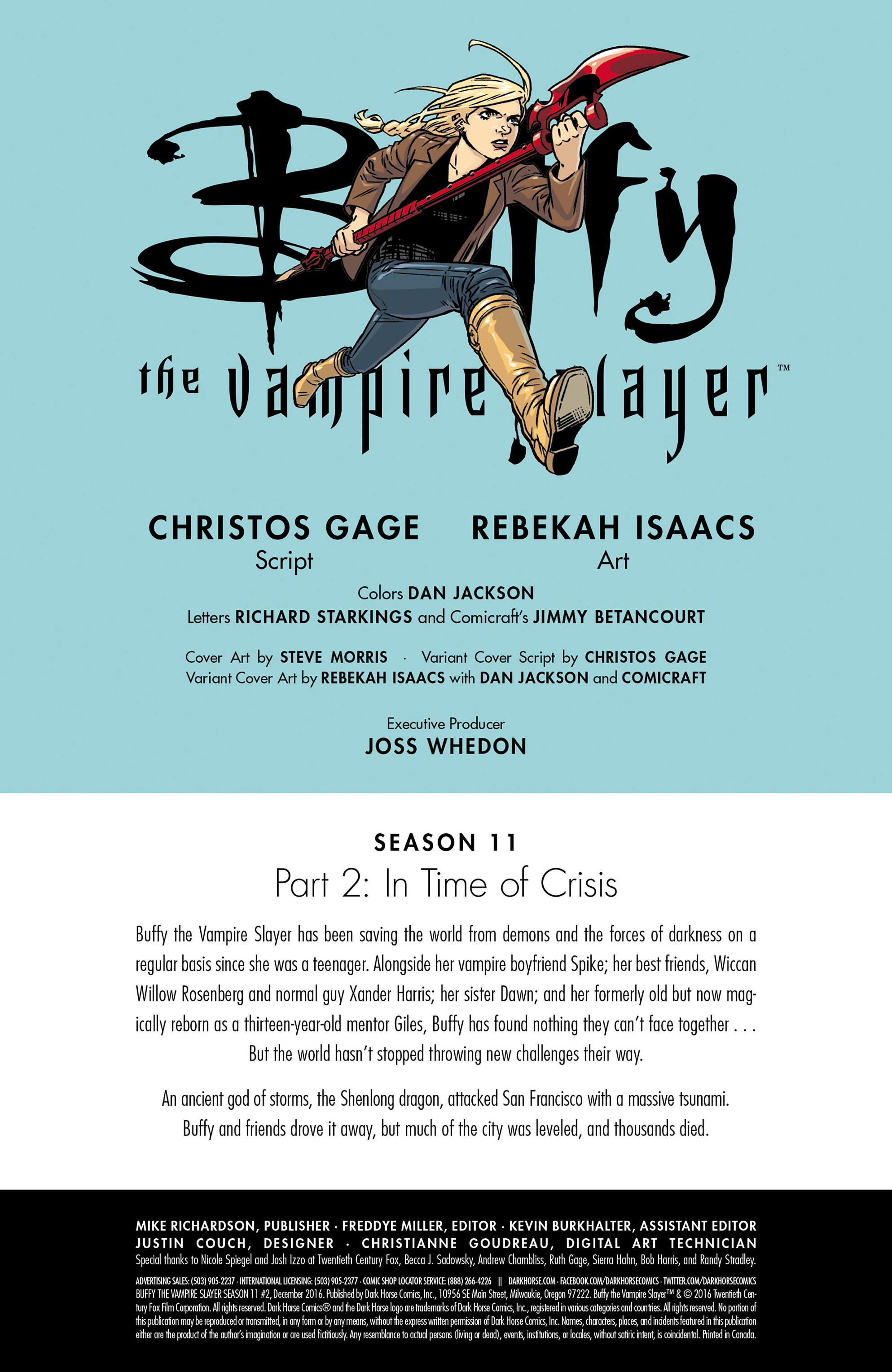 Buffy the Vampire Slayer: Season 11: Chapter 2 - Page 2