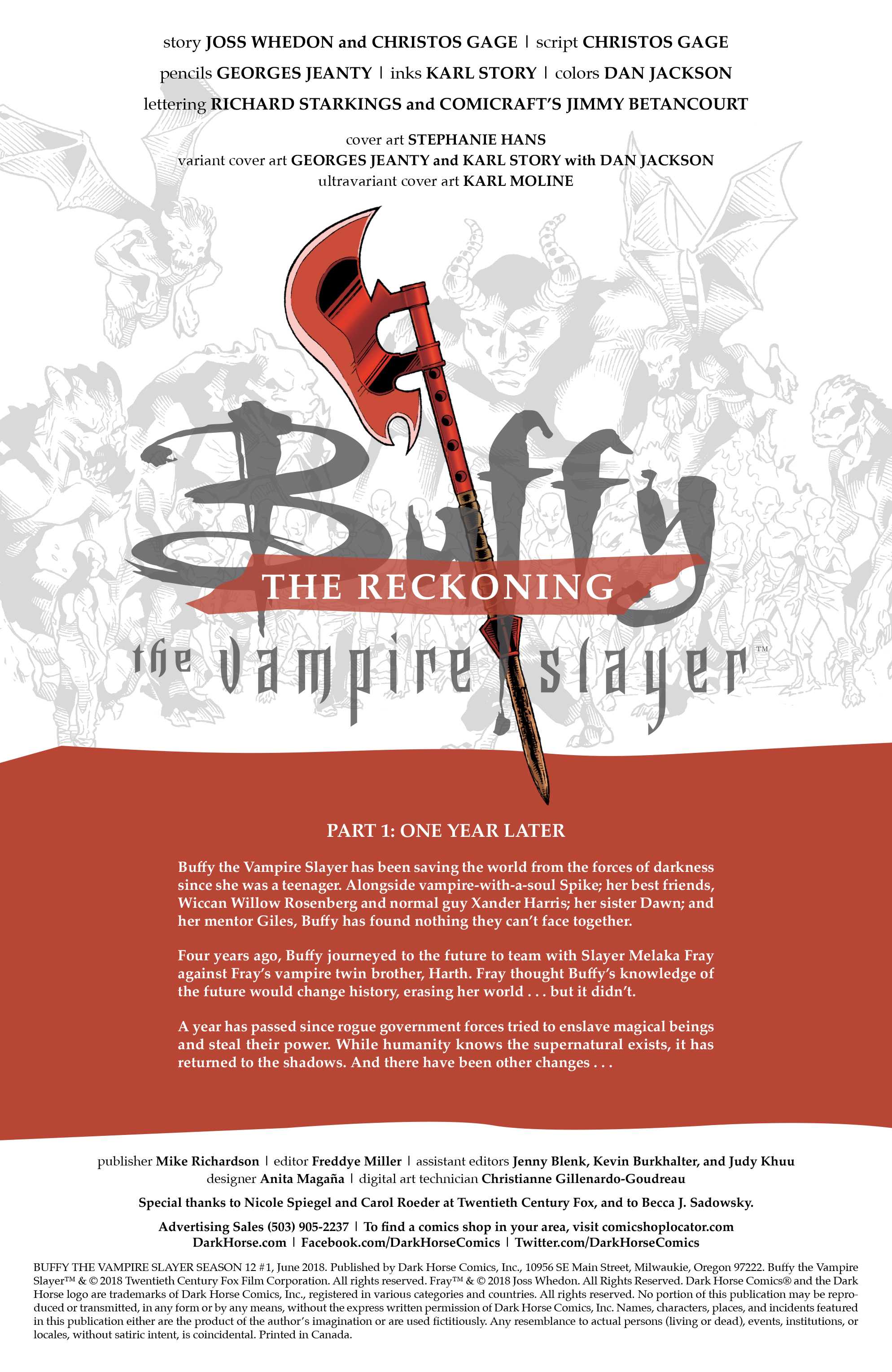 Buffy the Vampire Slayer Season 12: The Reckoning (2018-): Chapter 1 - Page 2