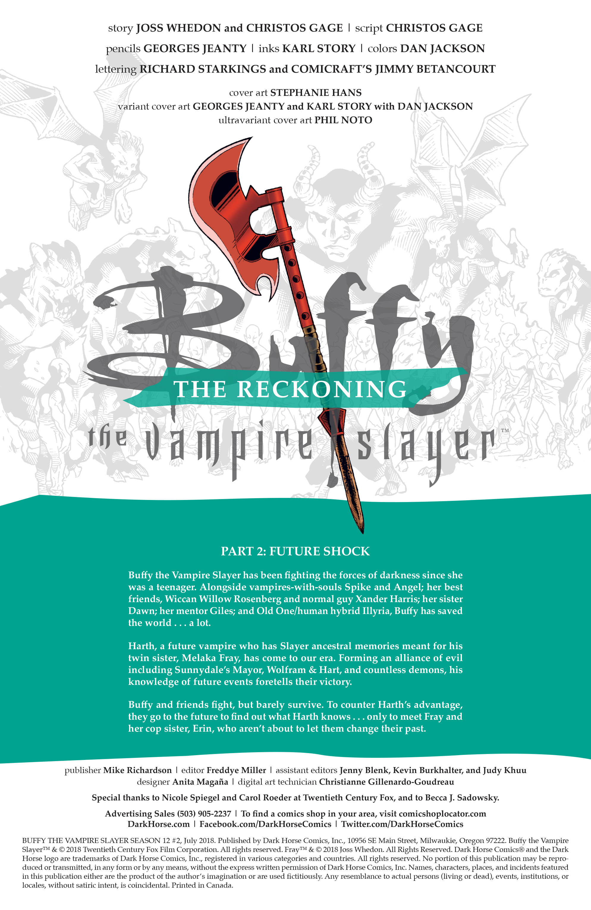 Buffy the Vampire Slayer Season 12: The Reckoning (2018-): Chapter 2 - Page 2