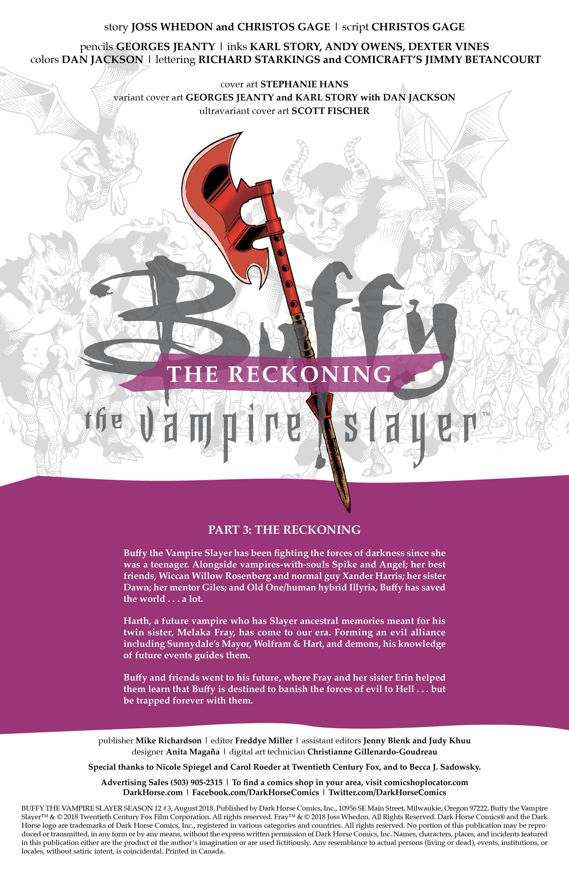 Buffy the Vampire Slayer Season 12: The Reckoning (2018-): Chapter 3 - Page 2